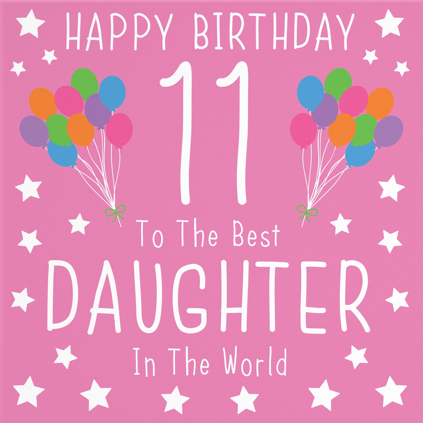 11th Daughter Birthday Card Iconic - Default Title (B08YH1D1M4)