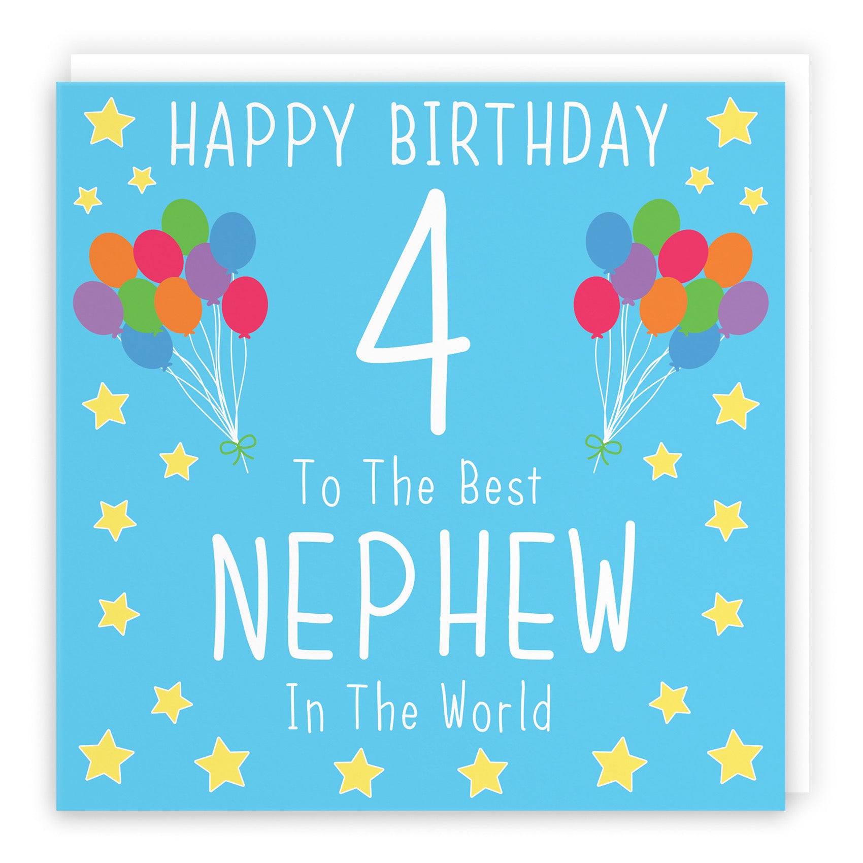 4th Nephew Birthday Card Iconic - Default Title (B08YH3PGPP)