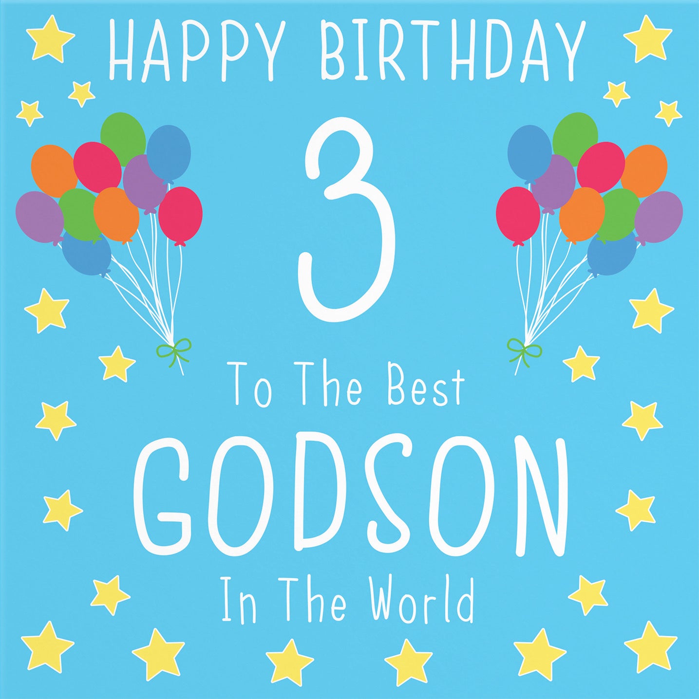 3rd Godson Birthday Card Iconic - Default Title (B08YH4CVV6)