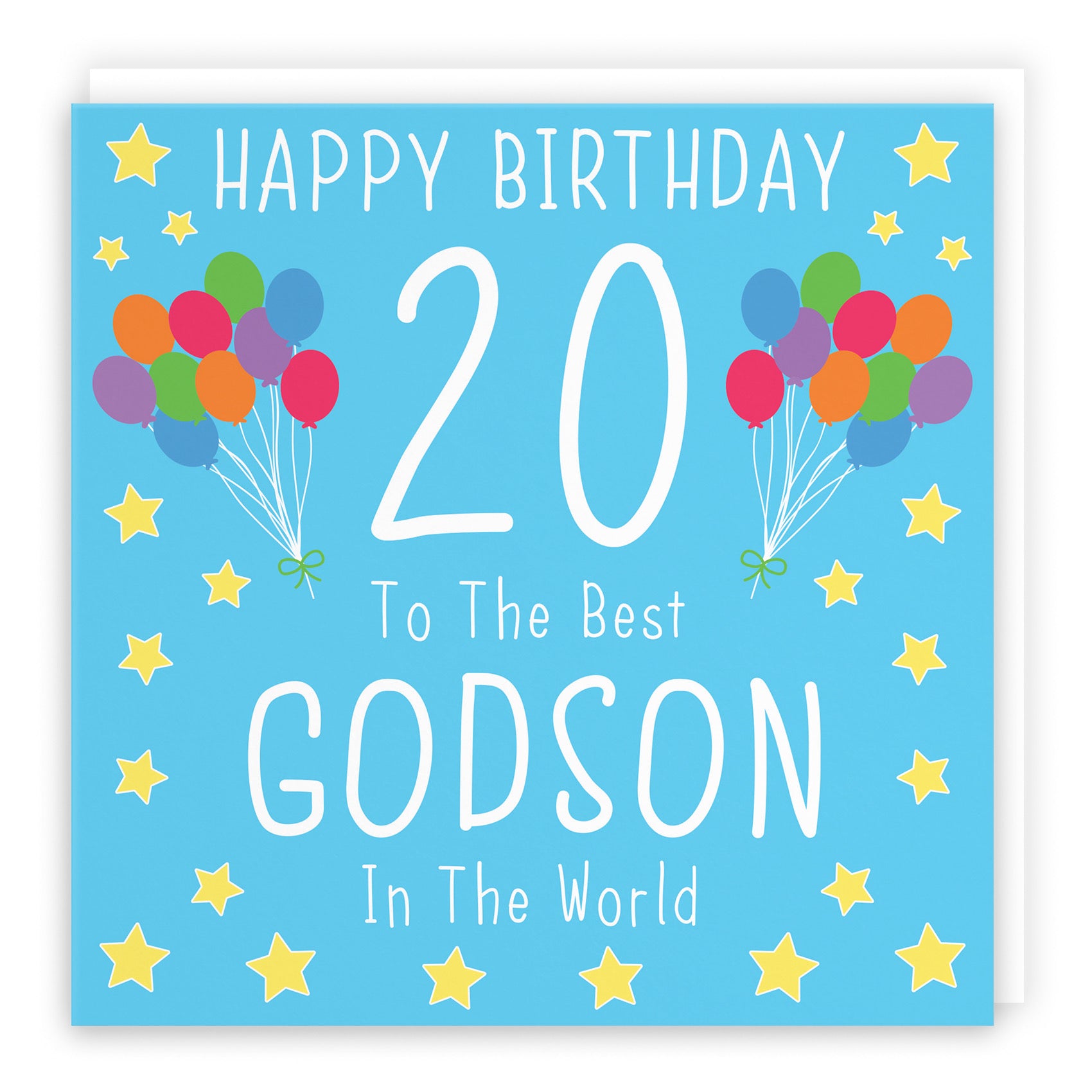 20th Godson Birthday Card Iconic - Default Title (B08YH4FQ9Z)