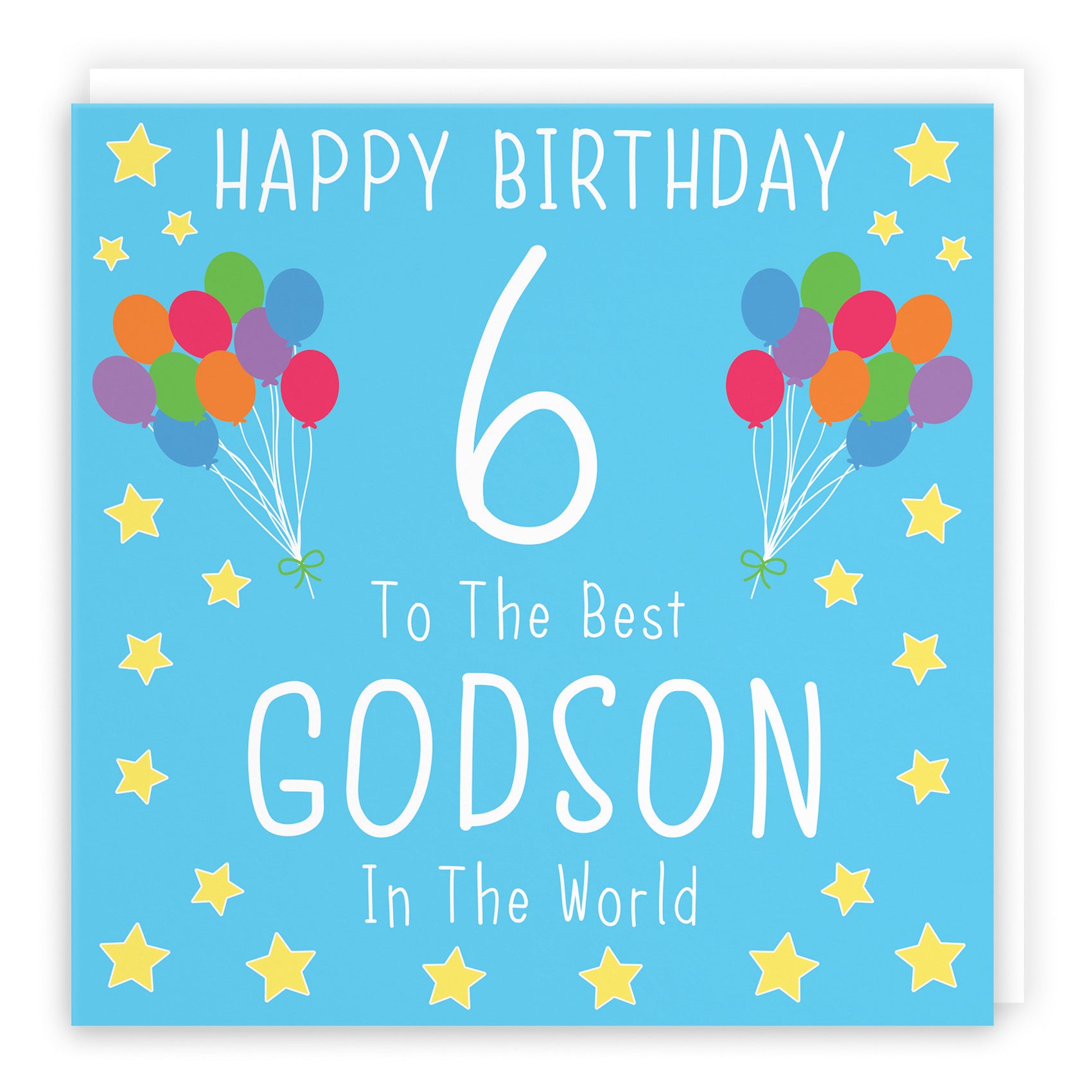 6th Godson Birthday Card Iconic - Default Title (B08YH4N4CX)