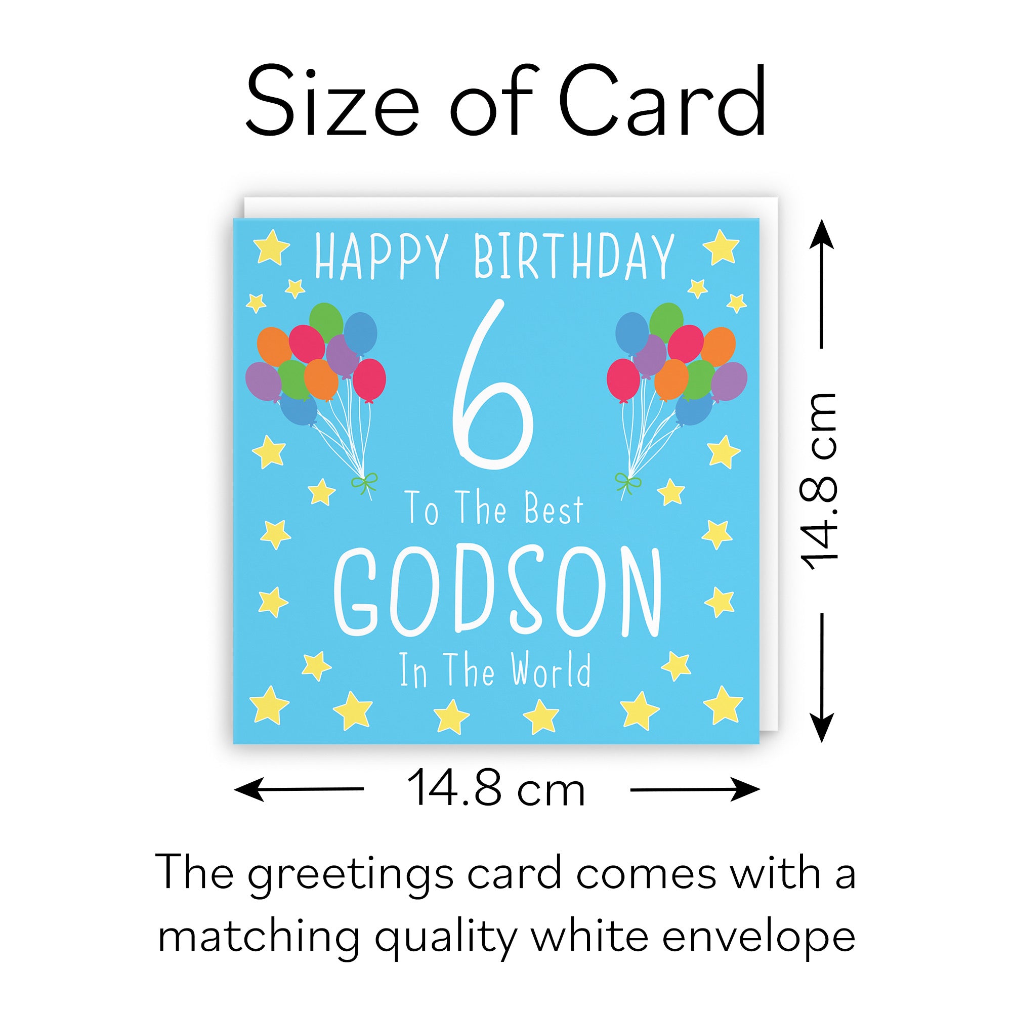 6th Godson Birthday Card Iconic - Default Title (B08YH4N4CX)