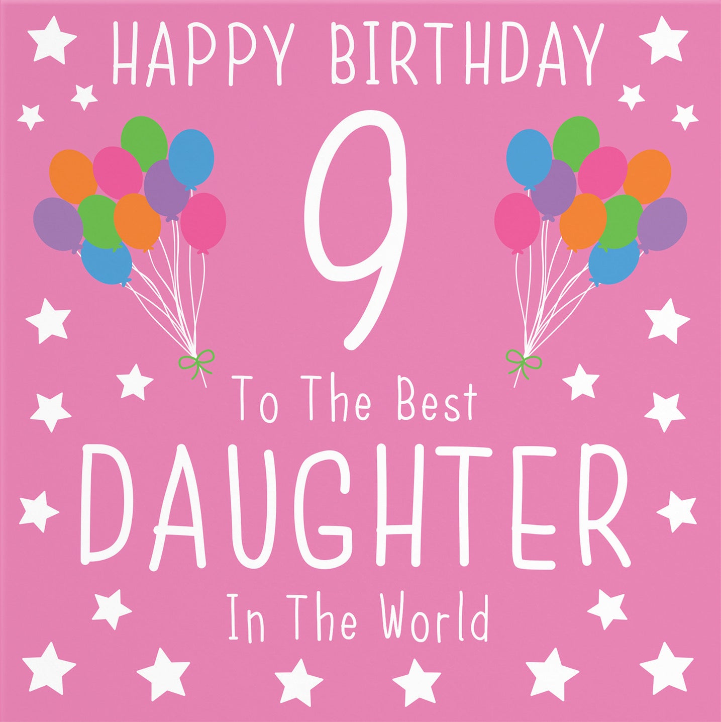 9th Daughter Birthday Card Iconic - Default Title (B08YH6RDTN)