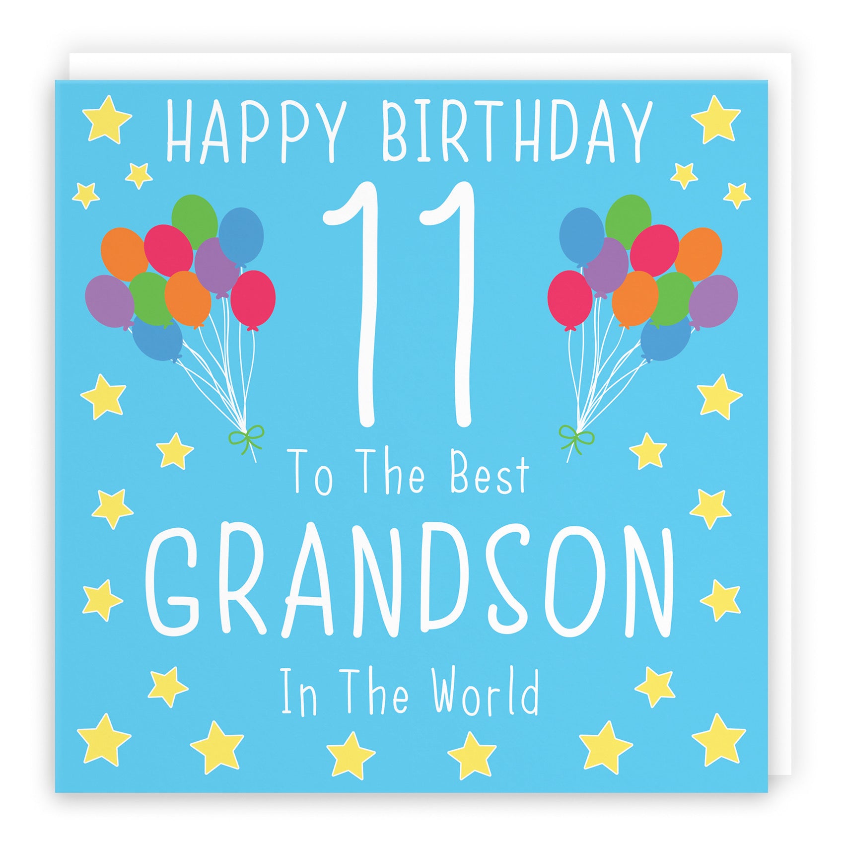 11th Grandson Birthday Card Iconic - Default Title (B08YH72CMZ)