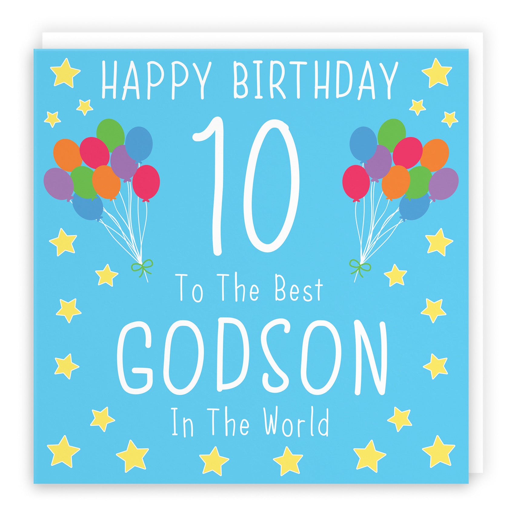 10th Godson Birthday Card Iconic - Default Title (B08YH7RMXW)