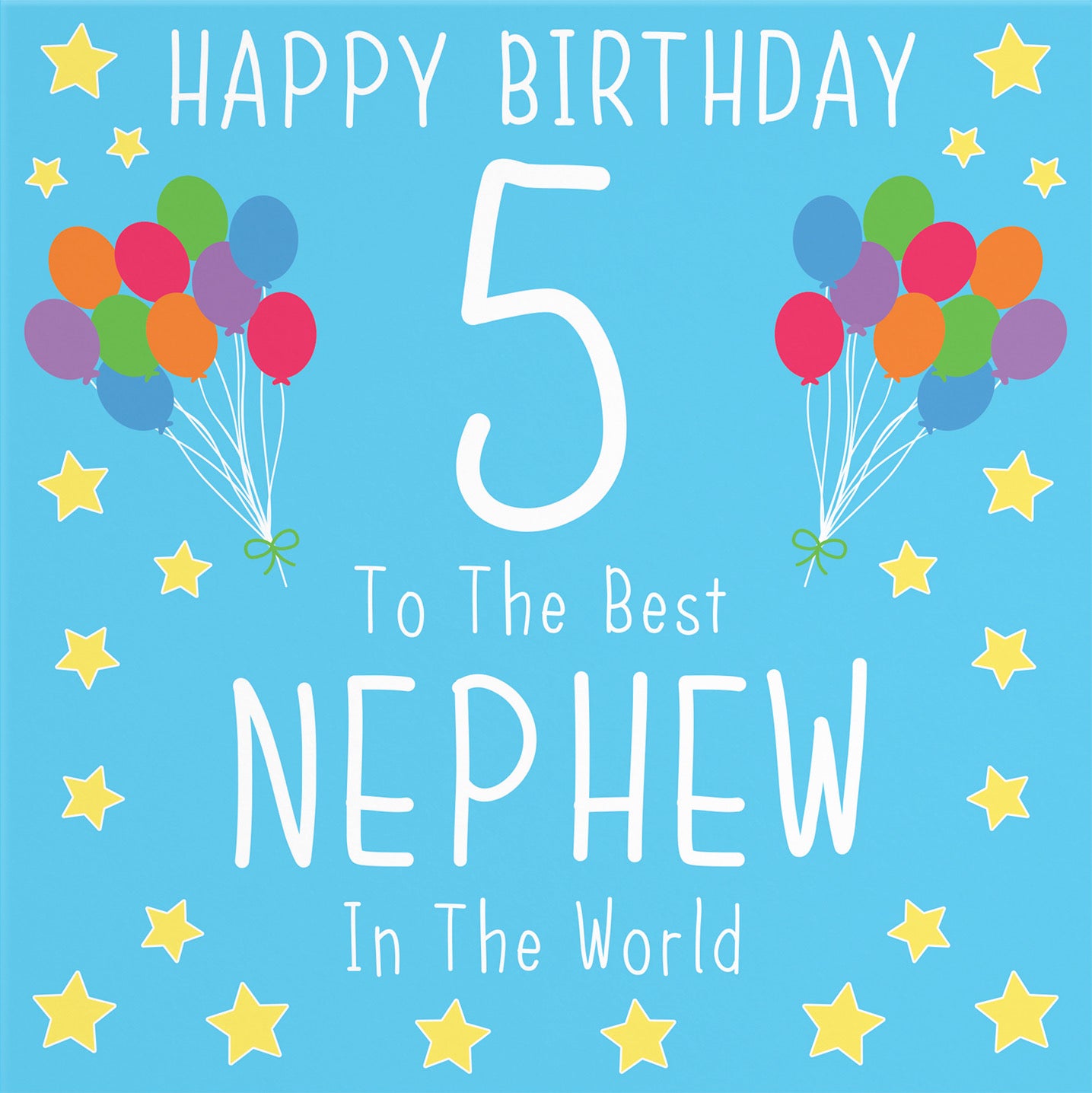 5th Nephew Birthday Card Iconic - Default Title (B08YH9VKB4)