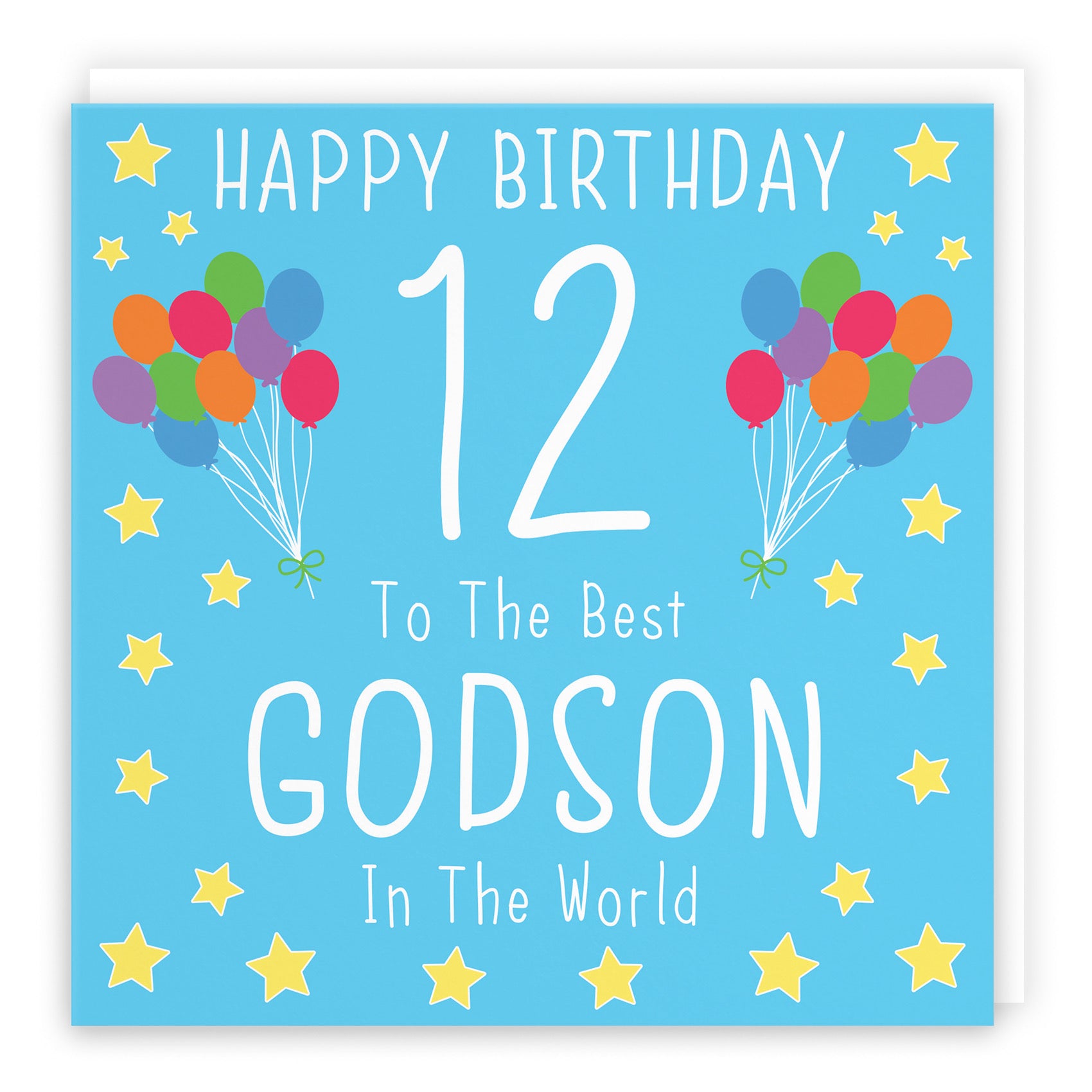 12th Godson Birthday Card Iconic - Default Title (B08YHCVNNQ)