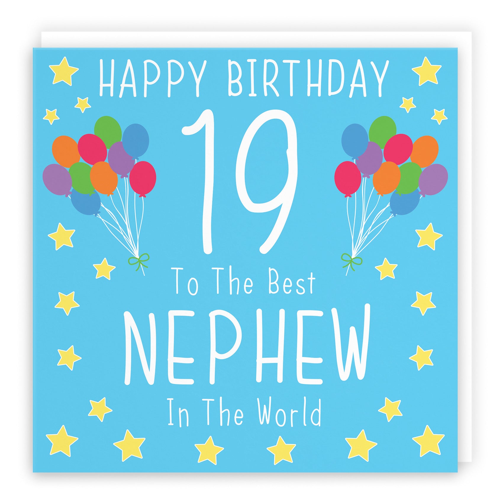 19th Nephew Birthday Card Iconic - Default Title (B08YHDZVBQ)