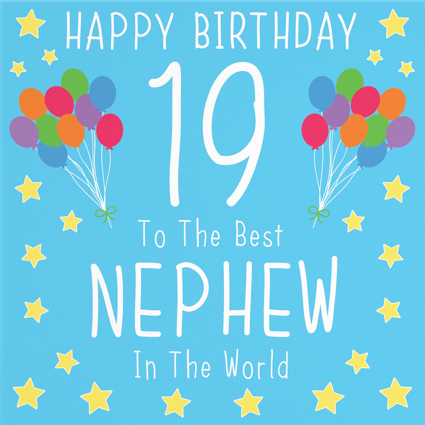 19th Nephew Birthday Card Iconic - Default Title (B08YHDZVBQ)