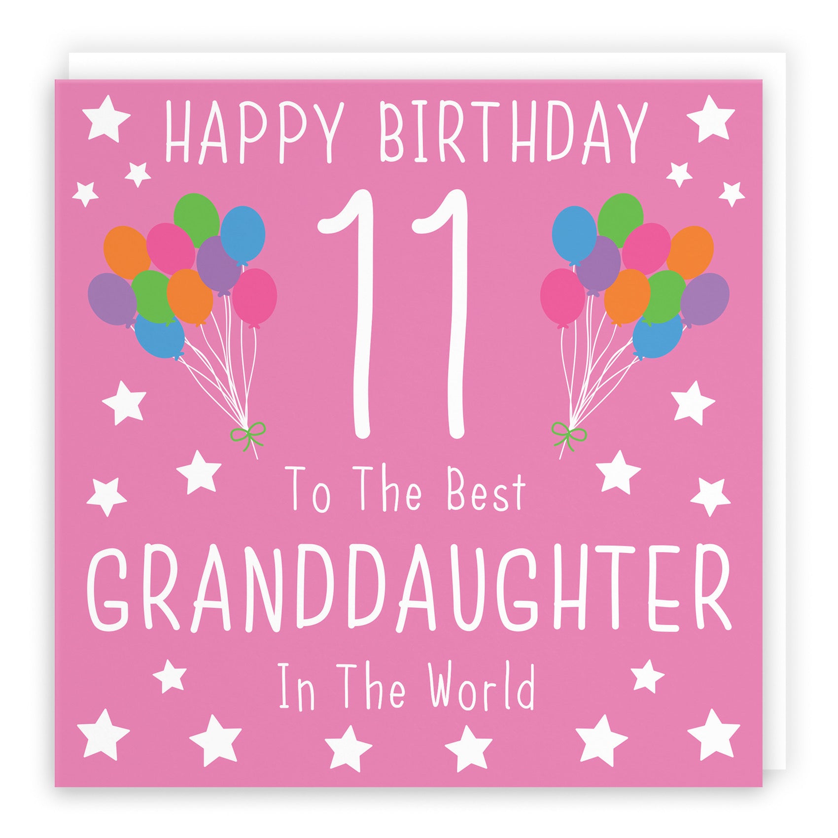 11th Granddaughter Birthday Card Iconic - Default Title (B08YHHDR2R)