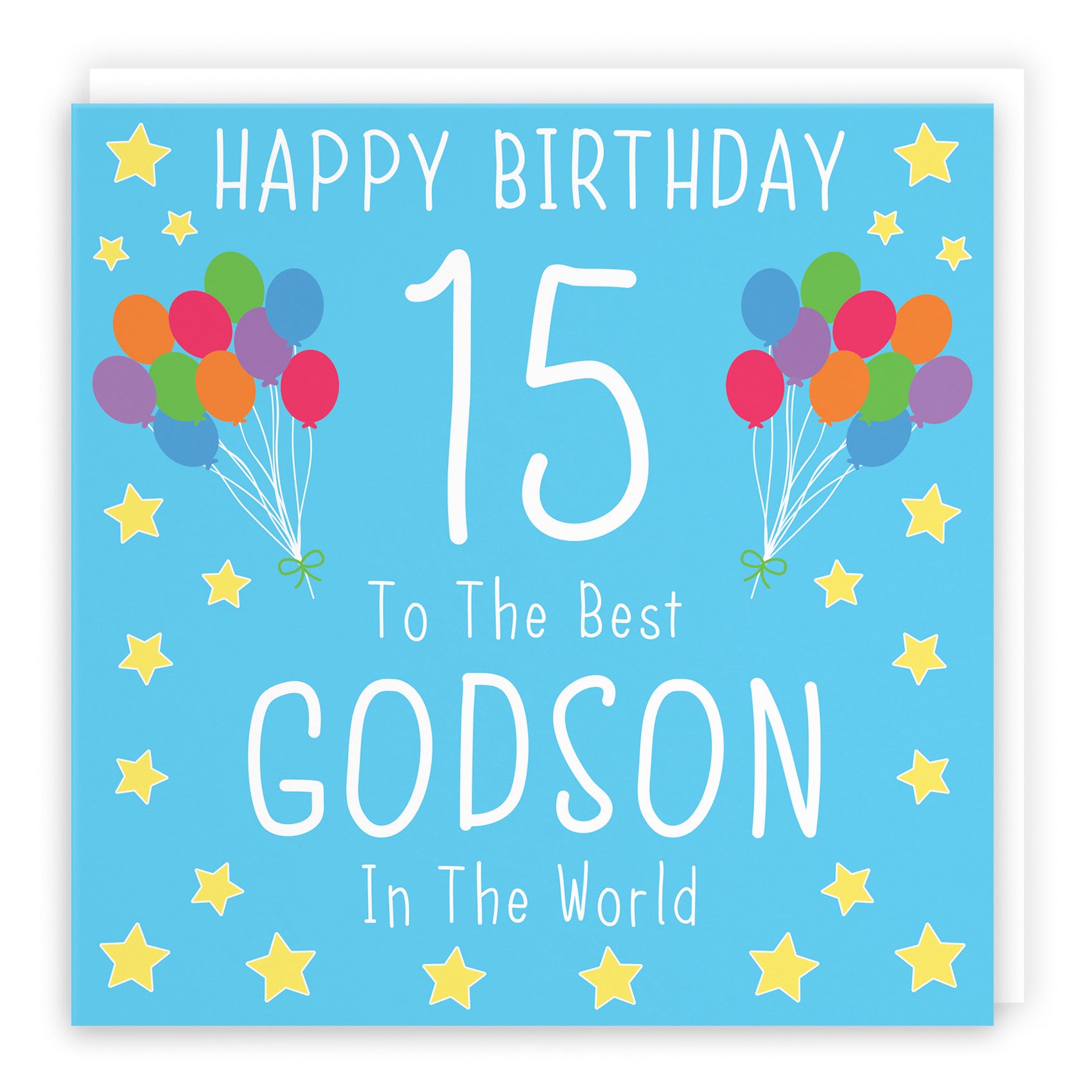 15th Godson Birthday Card Iconic - Default Title (B08YHJKGRS)