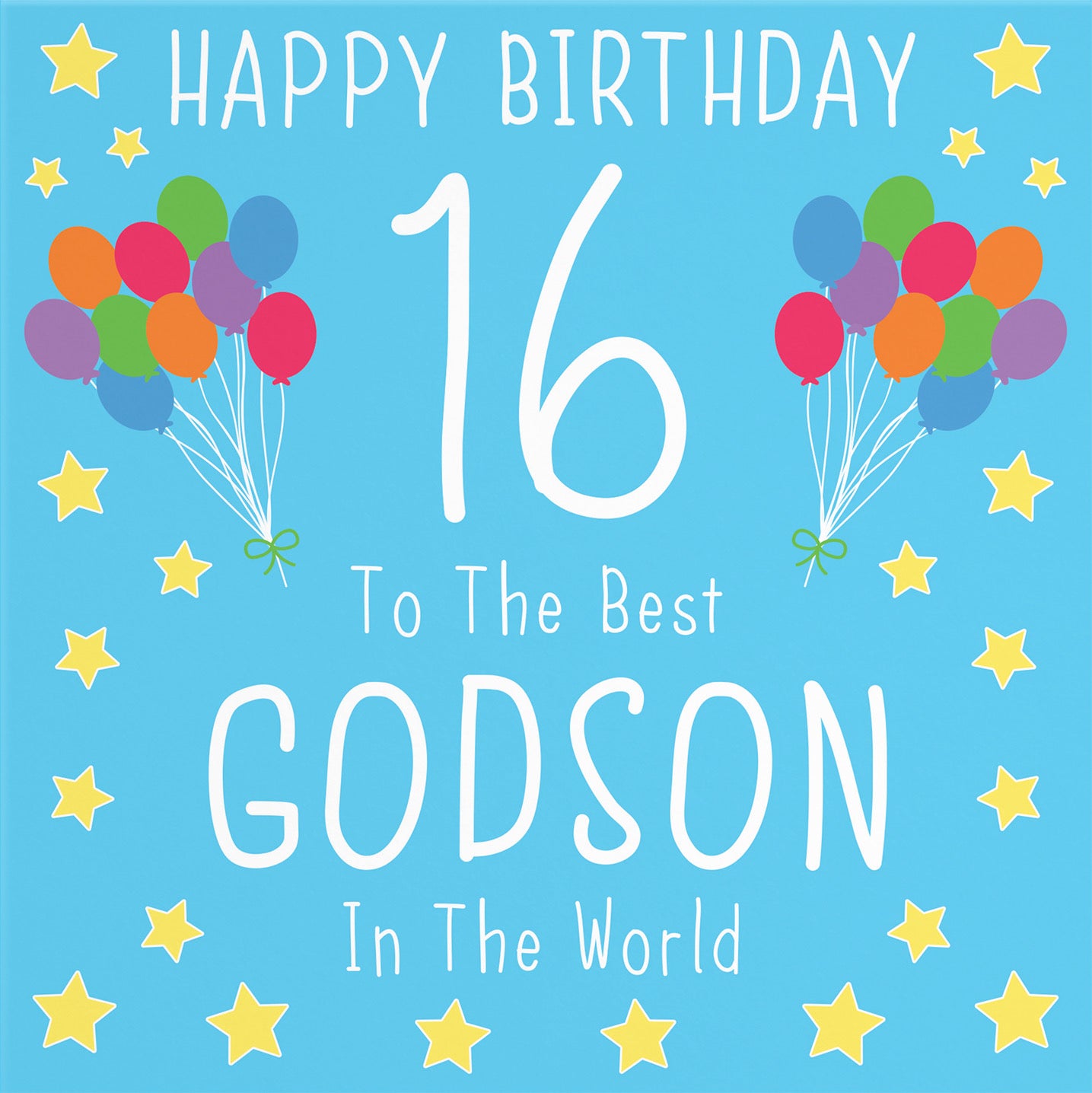 16th Godson Birthday Card Iconic - Default Title (B08YHKRKSM)