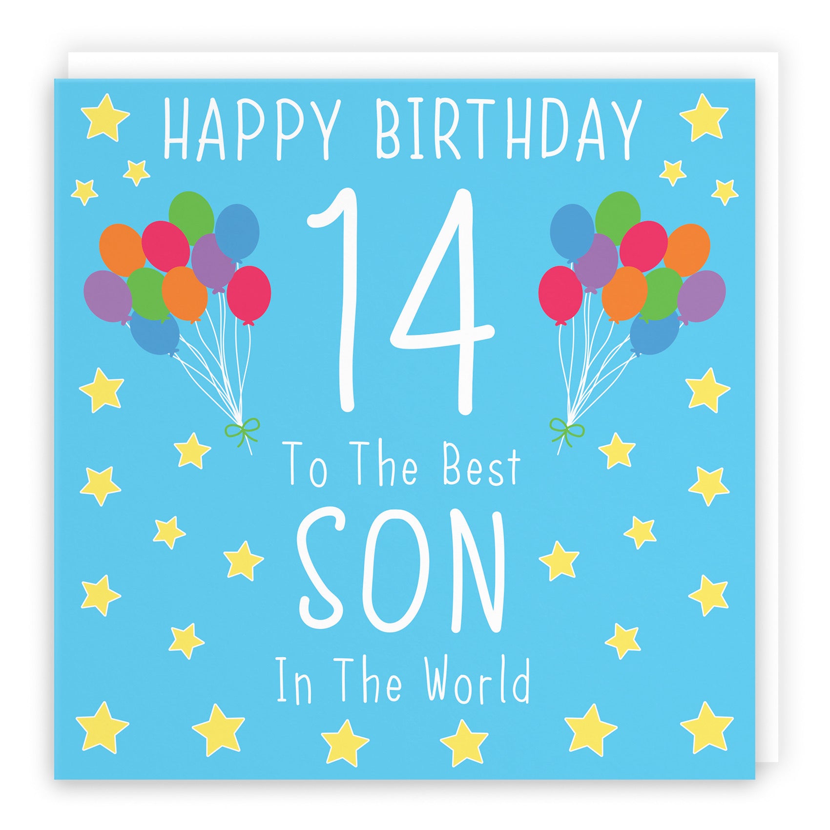 14th Son Birthday Card Iconic - Default Title (B094792LYK)