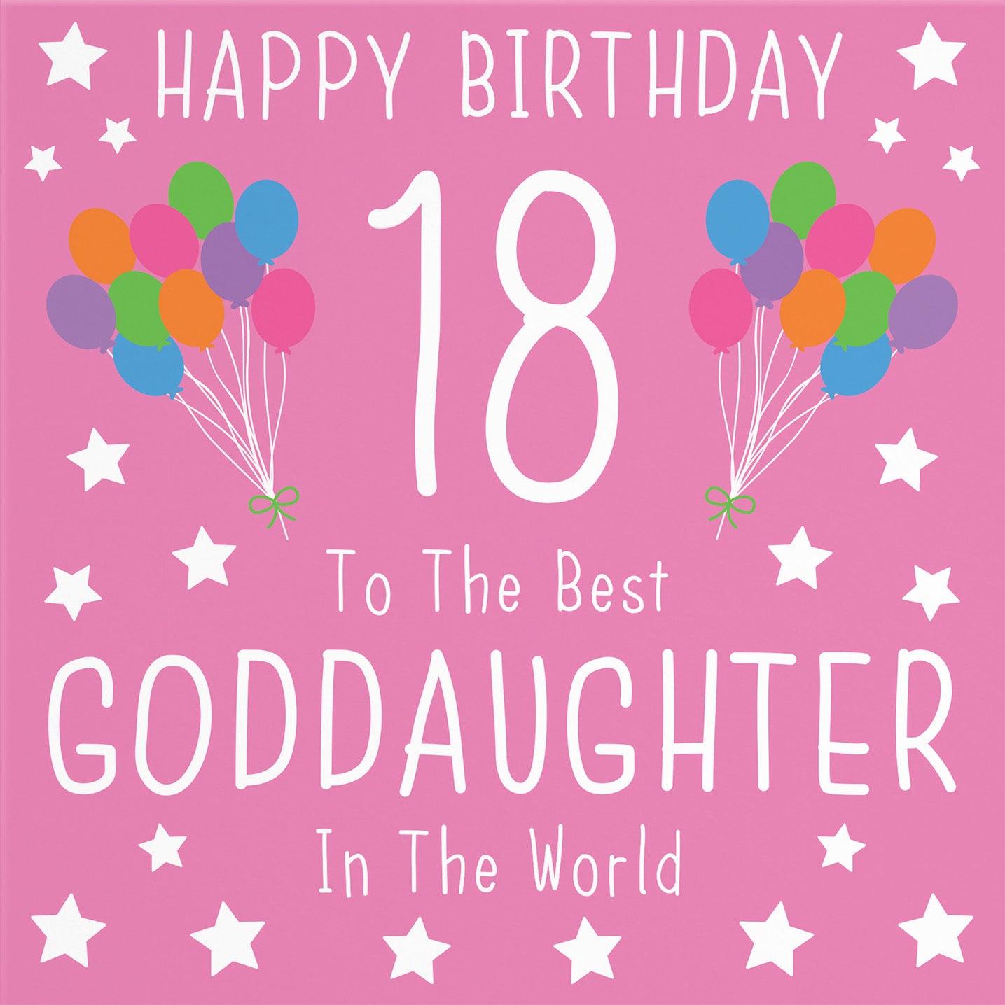 18th Goddaughter Birthday Card Iconic - Default Title (B0947BBCZX)