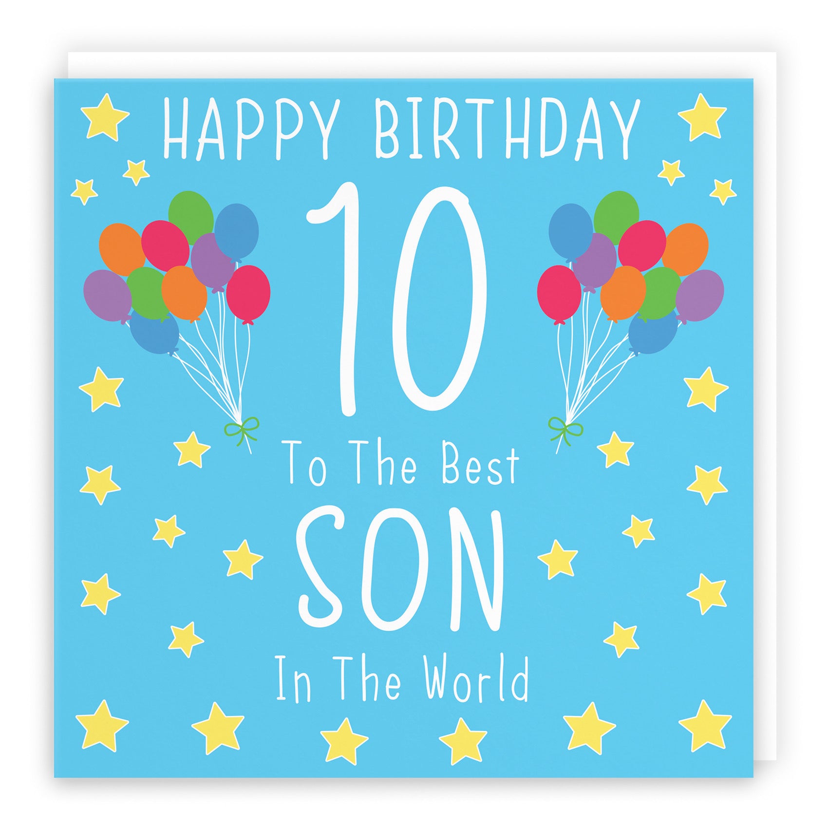 10th Son Birthday Card Iconic - Default Title (B0947BMYSY)