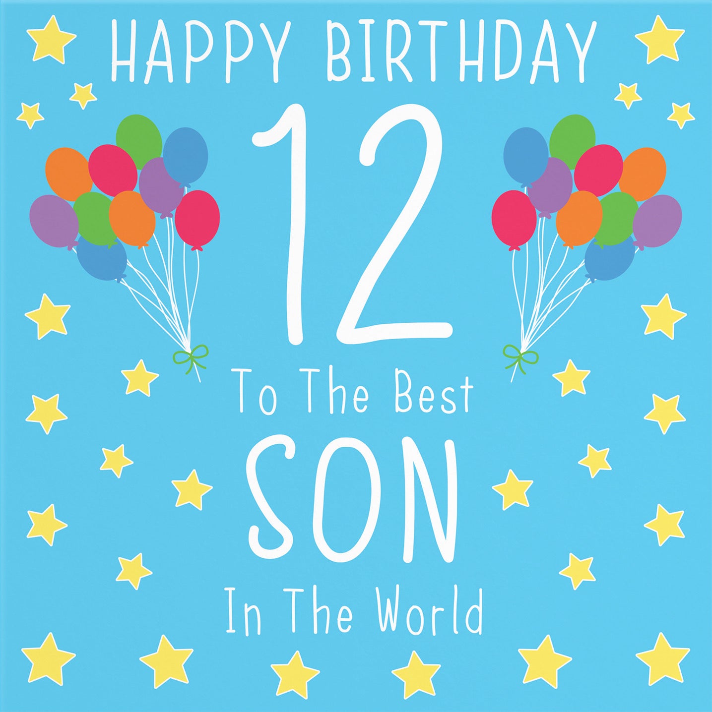 12th Son Birthday Card Iconic - Default Title (B0947C5VV5)