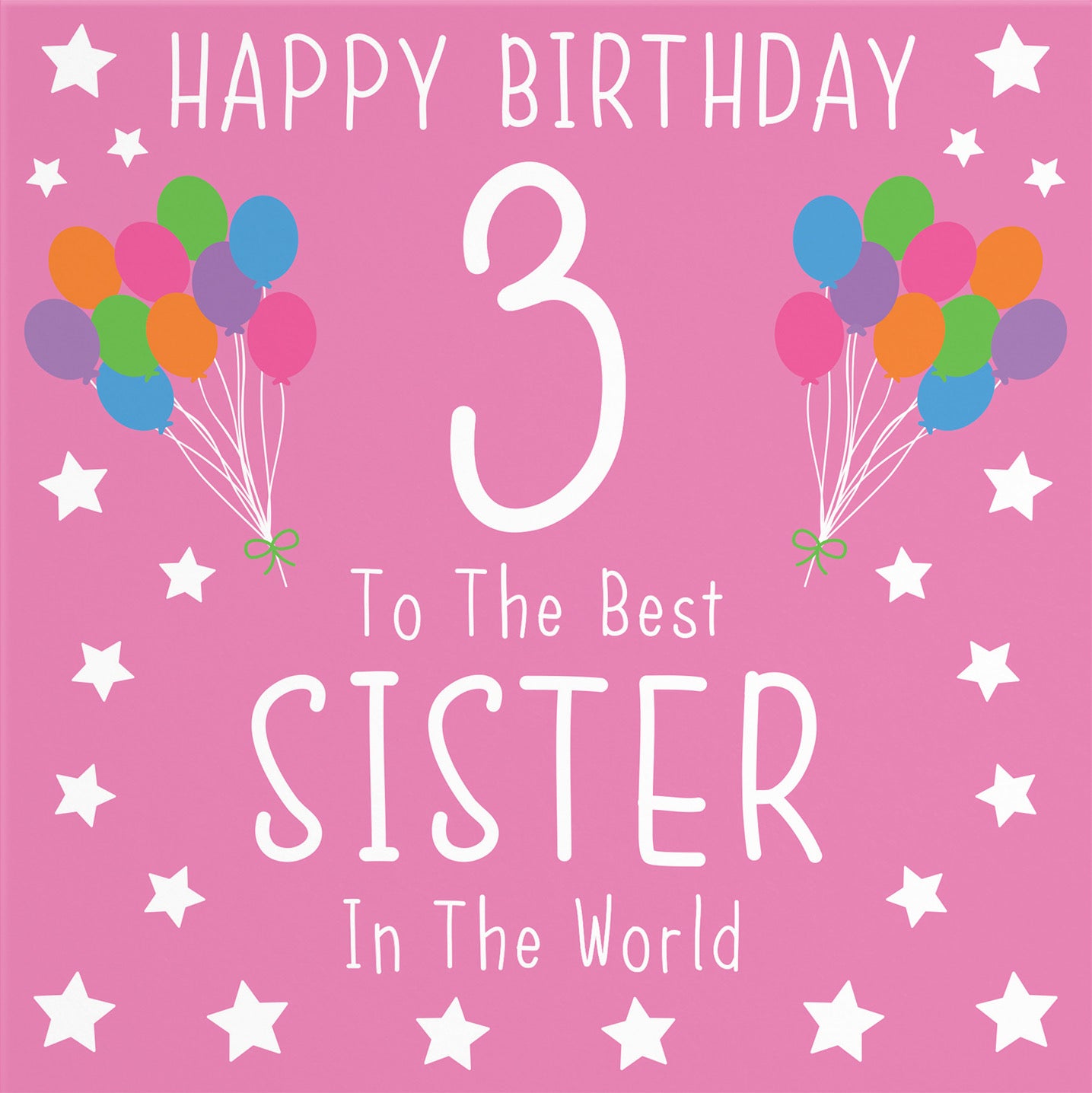 3rd Sister Birthday Card Iconic - Default Title (B0947CNKTN)