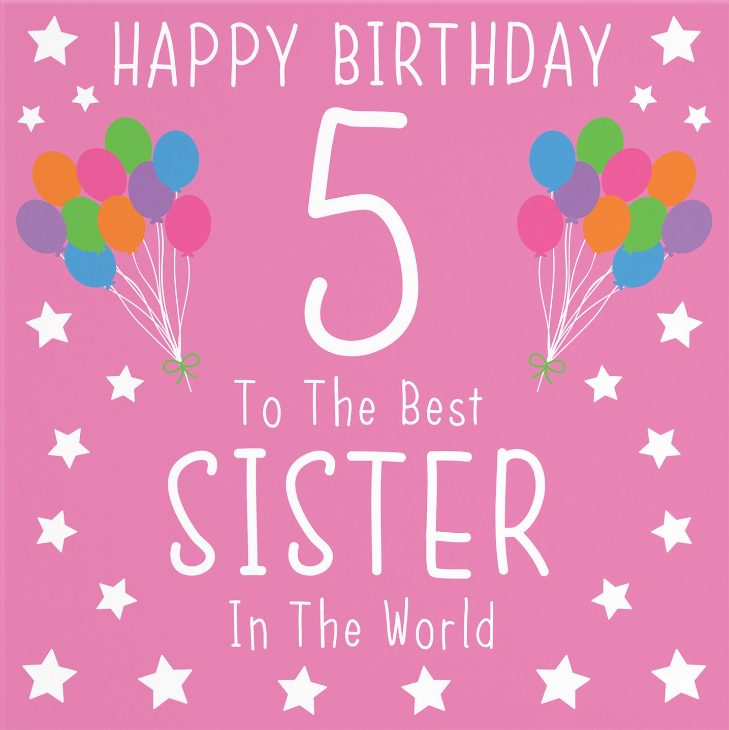 5th Sister Birthday Card Iconic - Default Title (B0947CS5TJ)