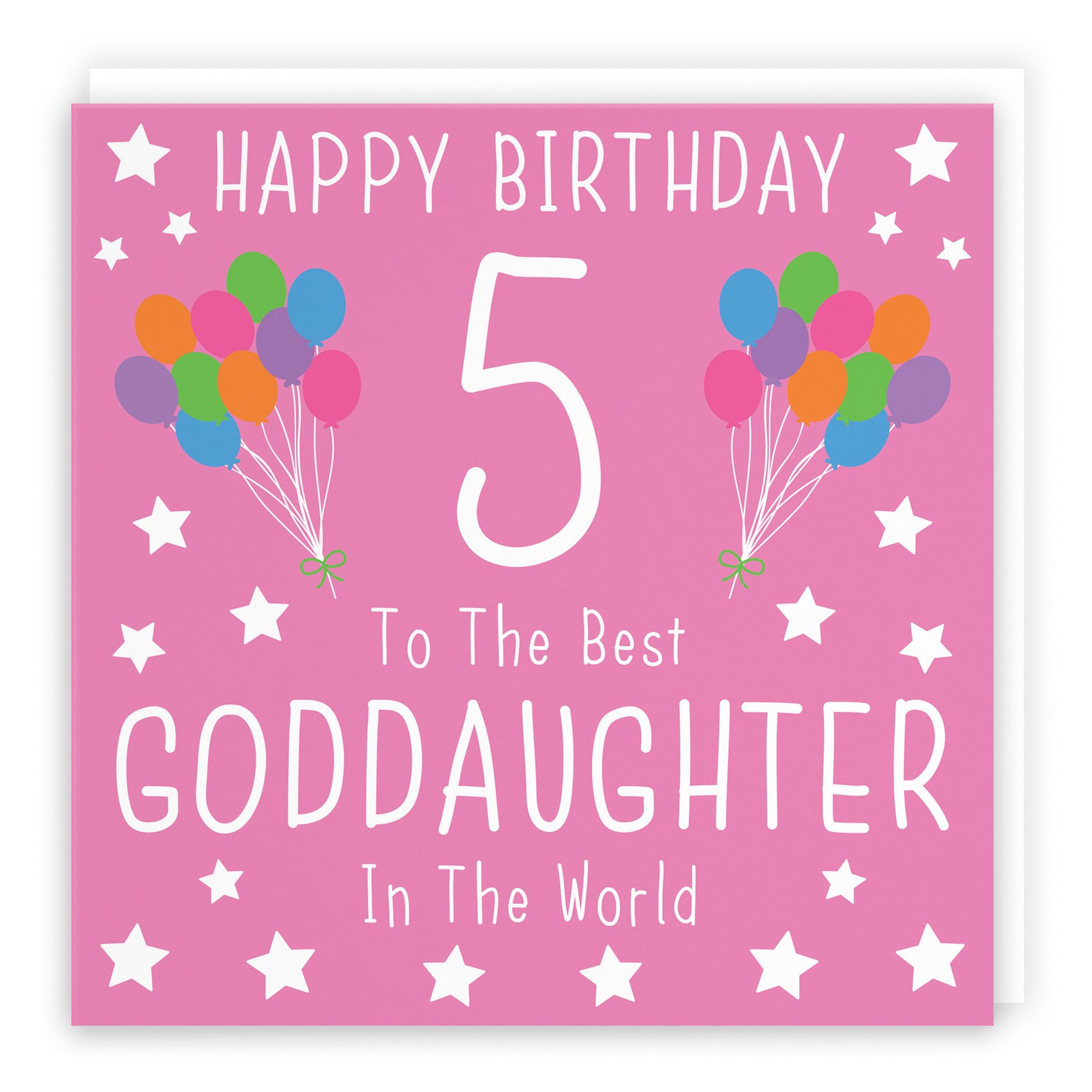 5th Goddaughter Birthday Card Iconic - Default Title (B0947D7FS7)