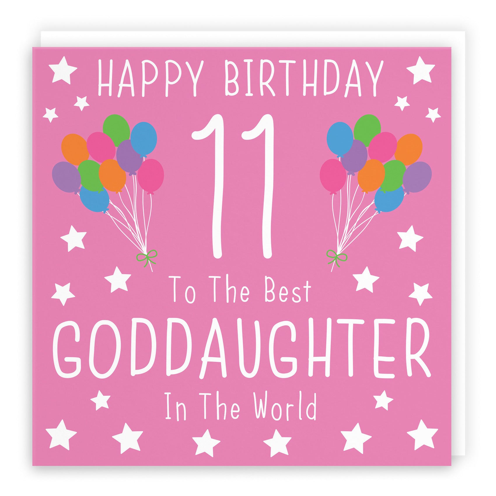 11th Goddaughter Birthday Card Iconic - Default Title (B0947FKRJF)