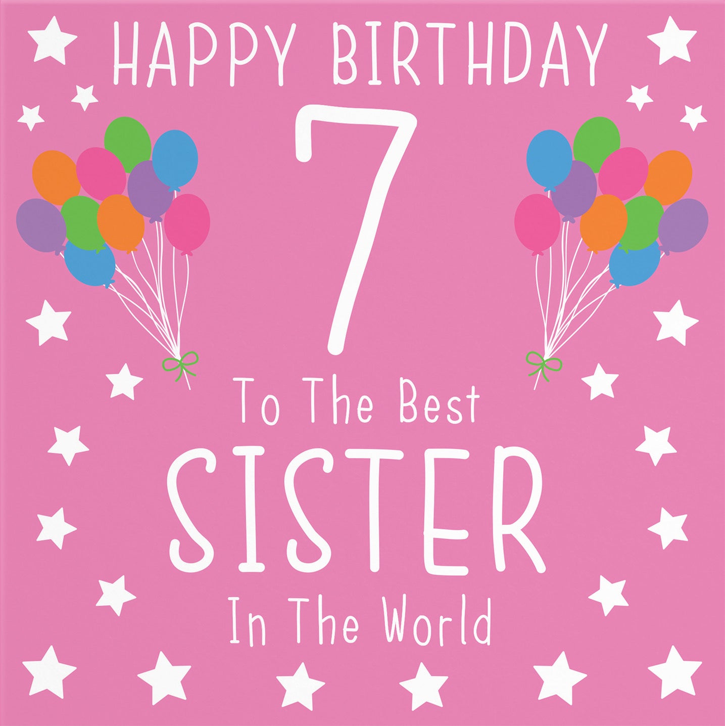 7th Sister Birthday Card Iconic - Default Title (B0947RQL33)