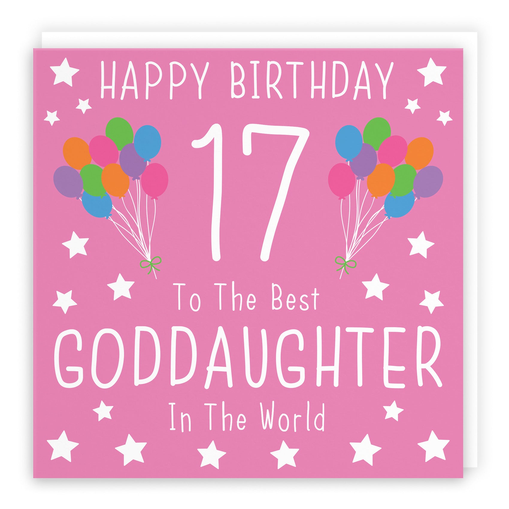 17th Goddaughter Birthday Card Iconic - Default Title (B0947RVPWB)