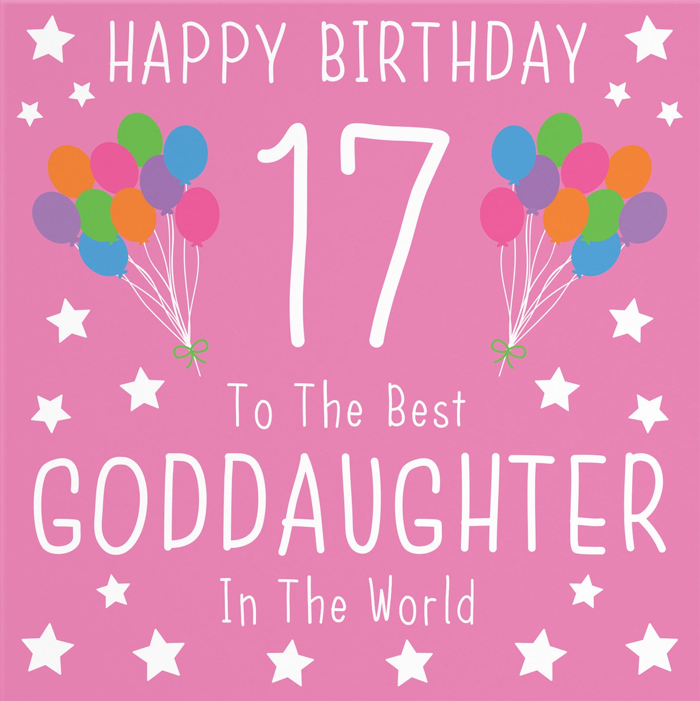 17th Goddaughter Birthday Card Iconic - Default Title (B0947RVPWB)