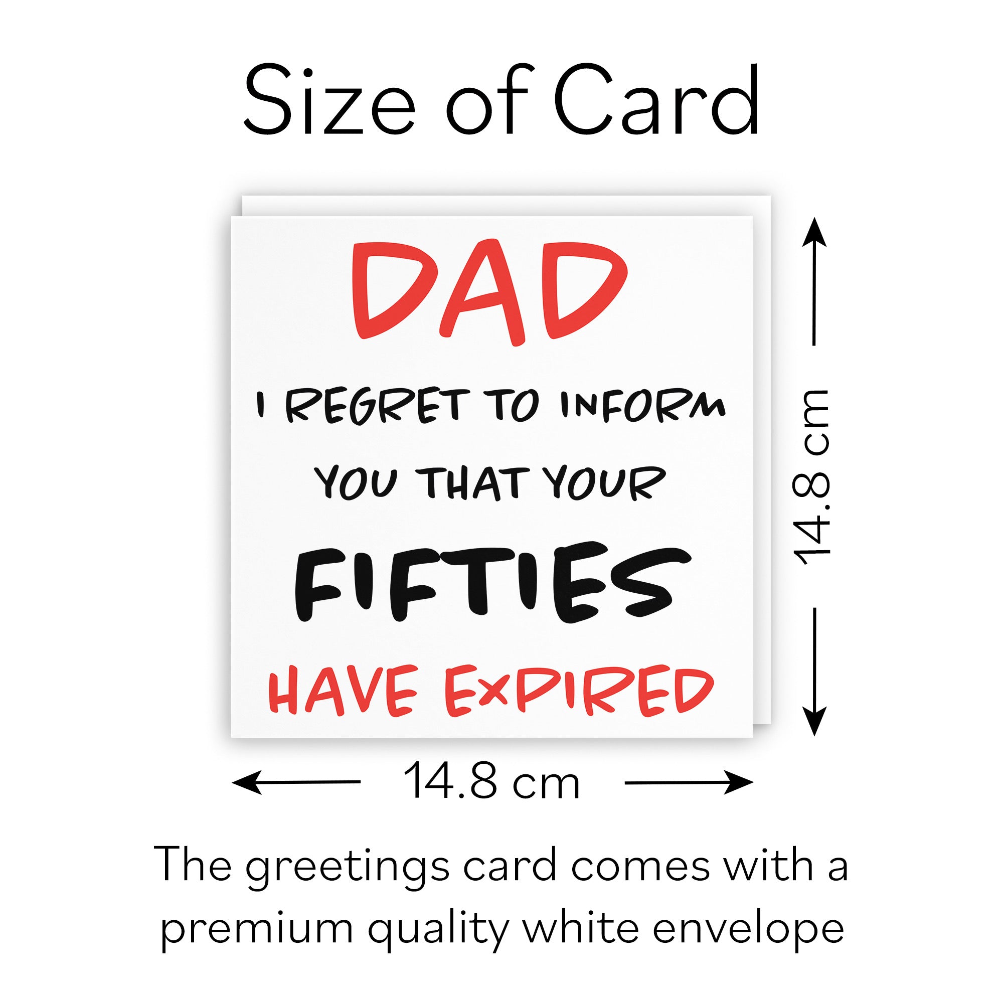 60th Dad Humorous Birthday Card Retro - Default Title (B0947YV4ZW)