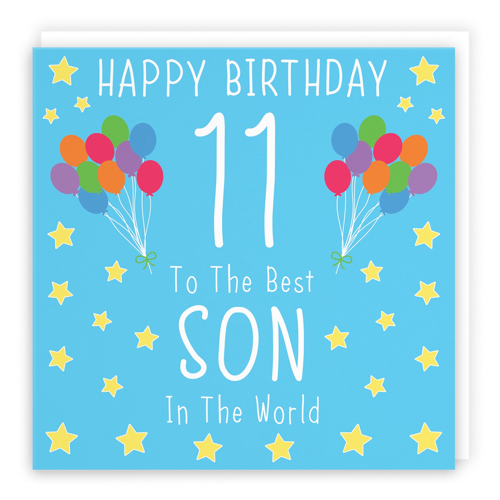 11th Son Birthday Card Iconic - Default Title (B09484QJYT)