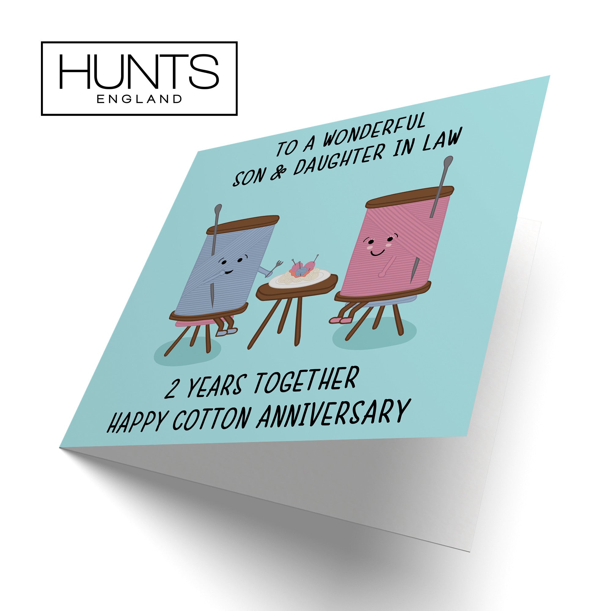 2nd Son And Daughter In Law Anniversary Card Iconic - Default Title (B098FCLDCZ)