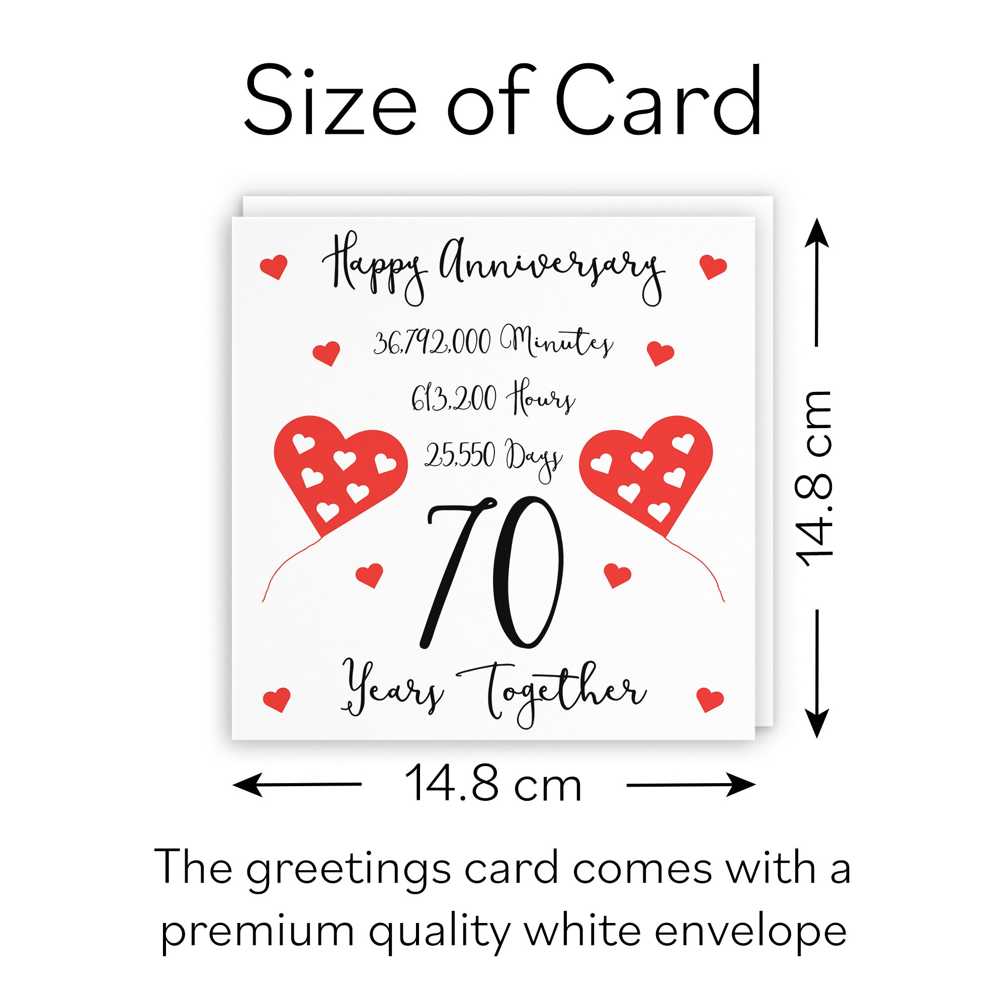 70th Anniversary Card Timeless - Default Title (B098FD54RB)