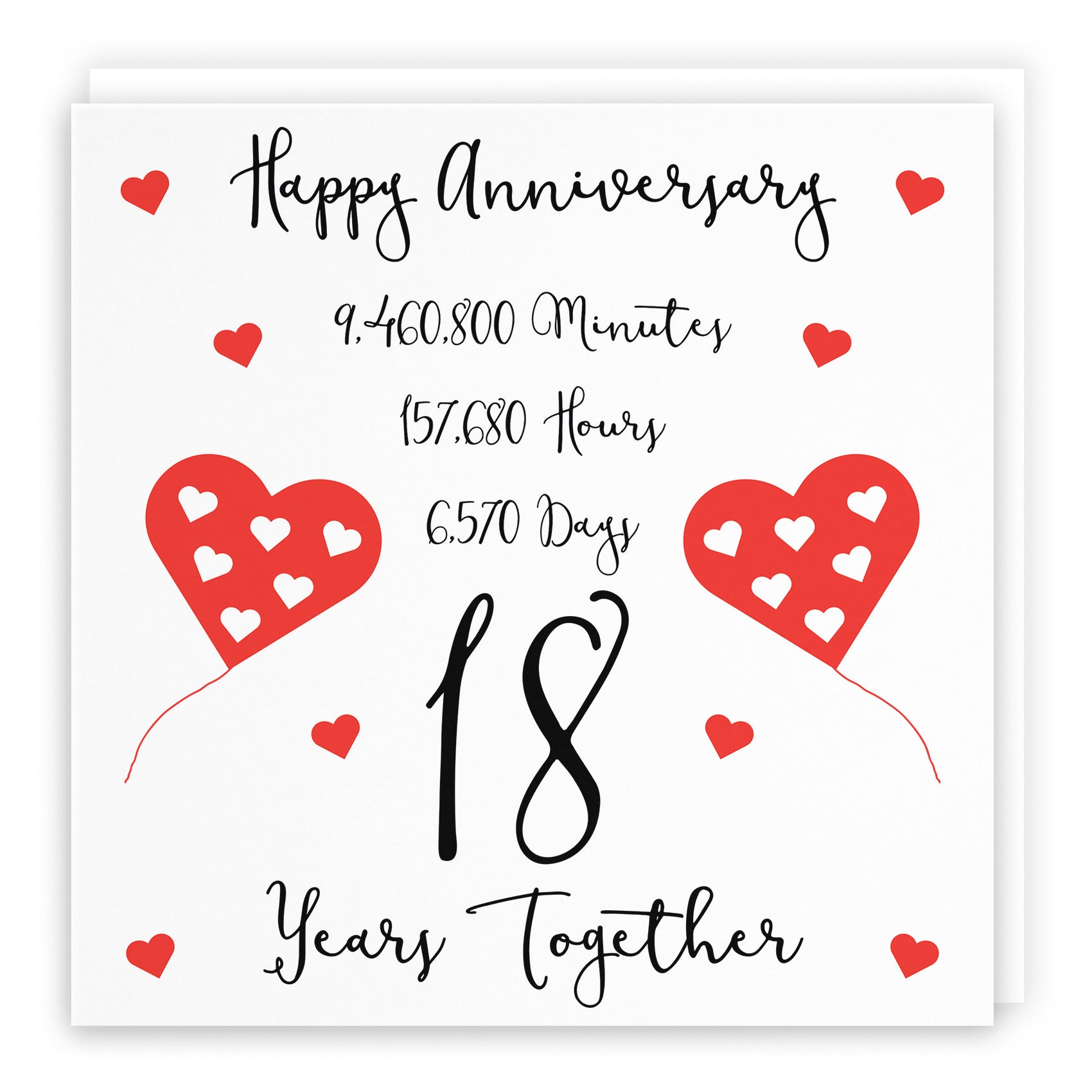 18th Anniversary Card Timeless - Default Title (B098FDQ9R4)