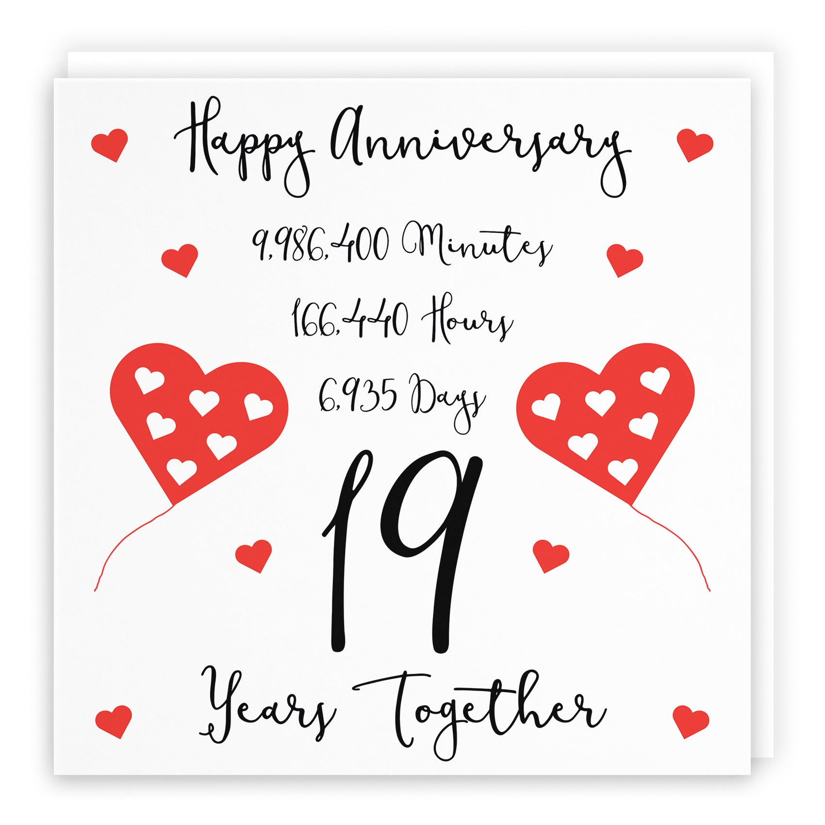 19th Anniversary Card Timeless - Default Title (B098FDR6DW)