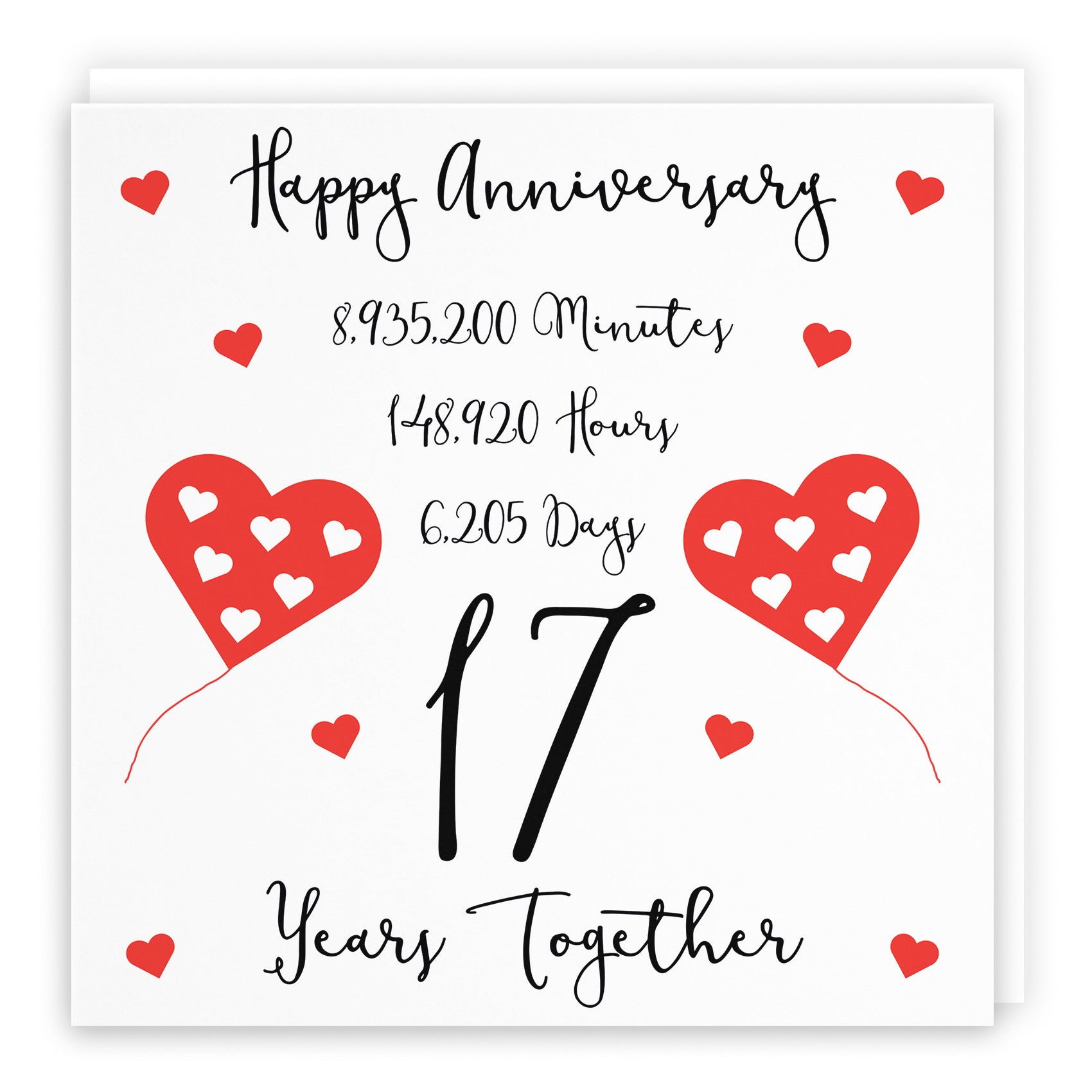 17th Anniversary Card Timeless - Default Title (B098FDTBHC)