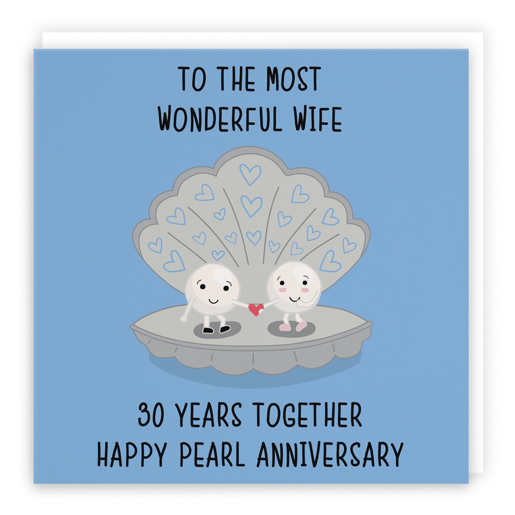 30th Wife Anniversary Card Iconic - Default Title (B098FDTC7C)