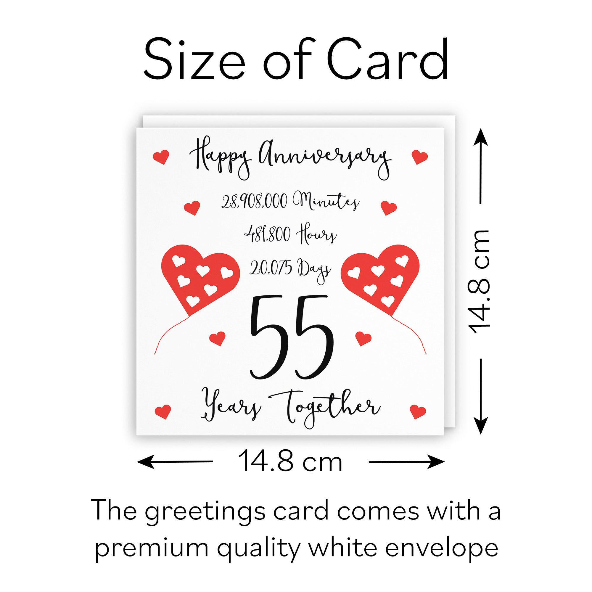 55th Anniversary Card Timeless - Default Title (B098FDTM6R)