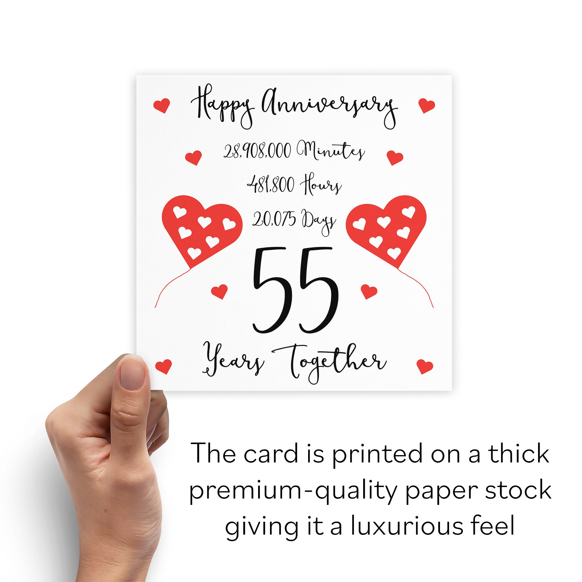 55th Anniversary Card Timeless - Default Title (B098FDTM6R)