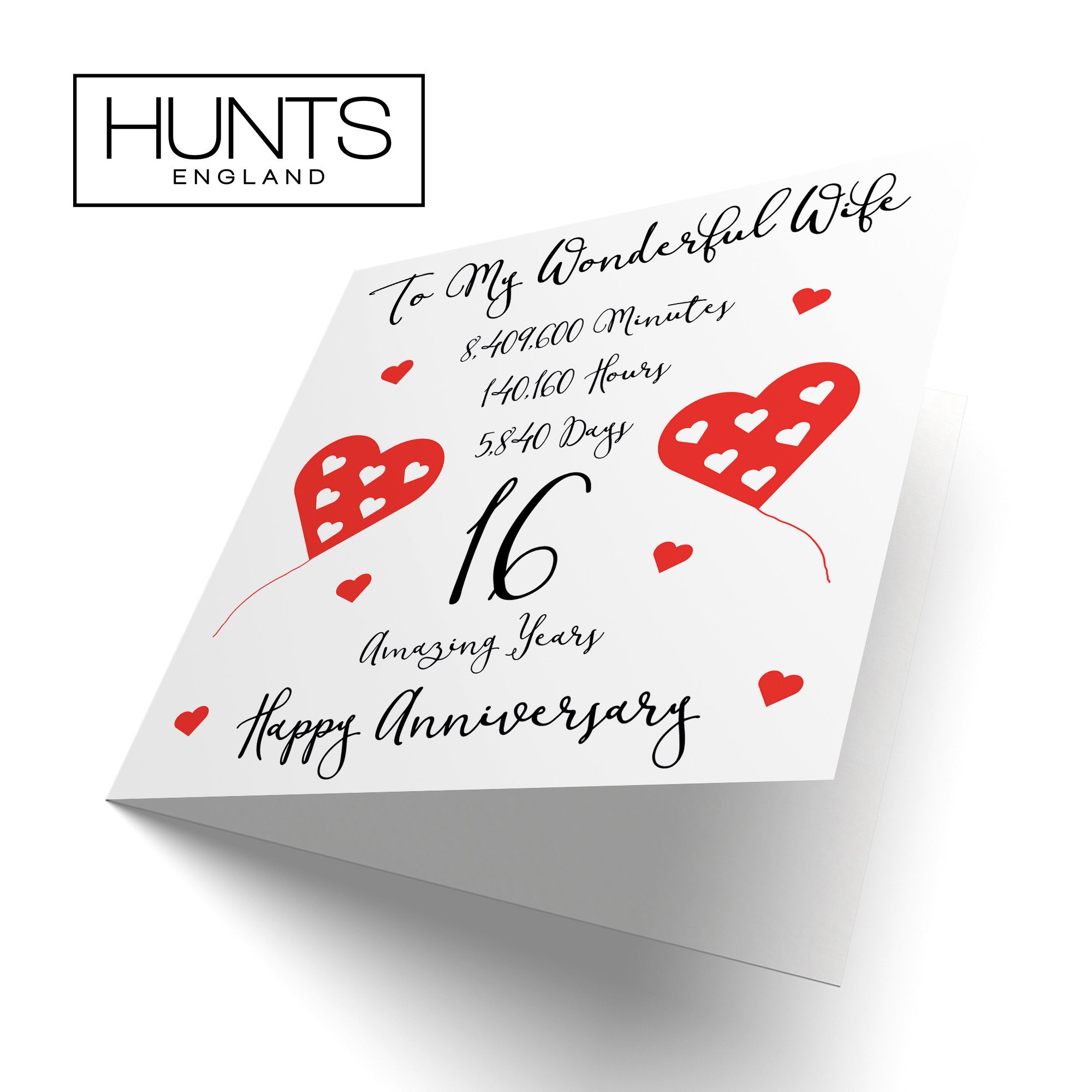 16th Wife Anniversary Card Timeless - Default Title (B098FDTTWV)