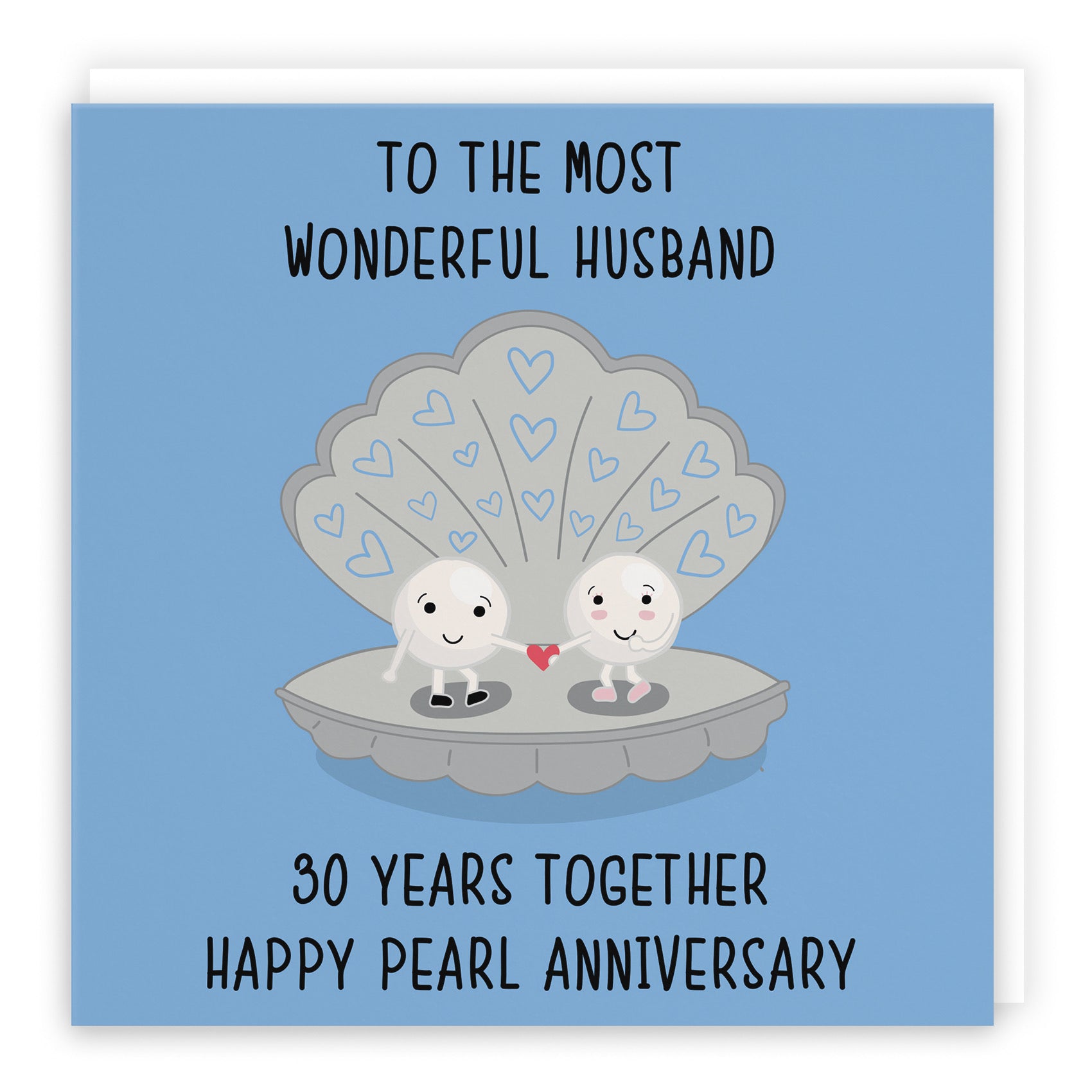 30th Husband Anniversary Card Iconic - Default Title (B098FFK68F)