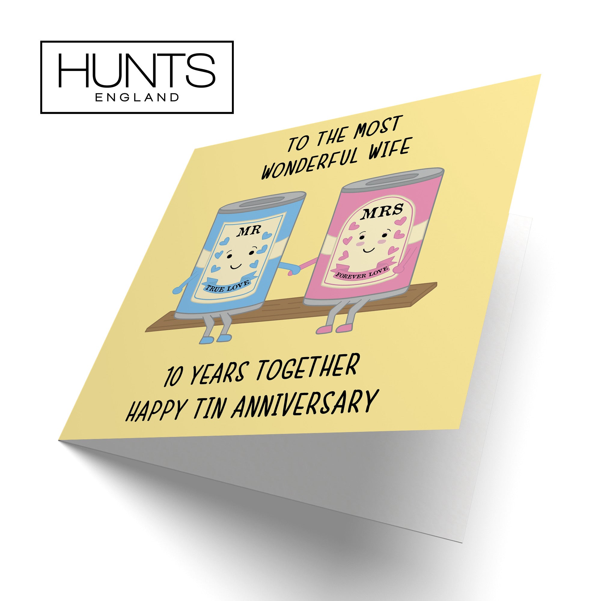 10th Wife Anniversary Card Iconic - Default Title (B098FFLKTM)