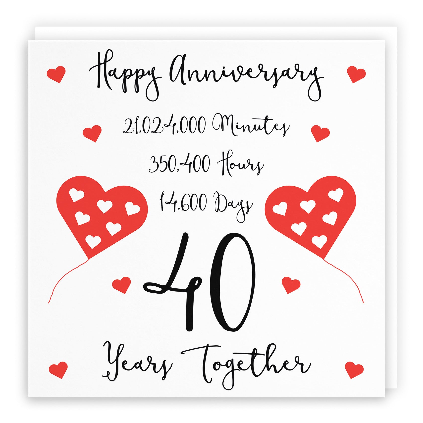 40th Anniversary Card Timeless - Default Title (B098FG512Z)