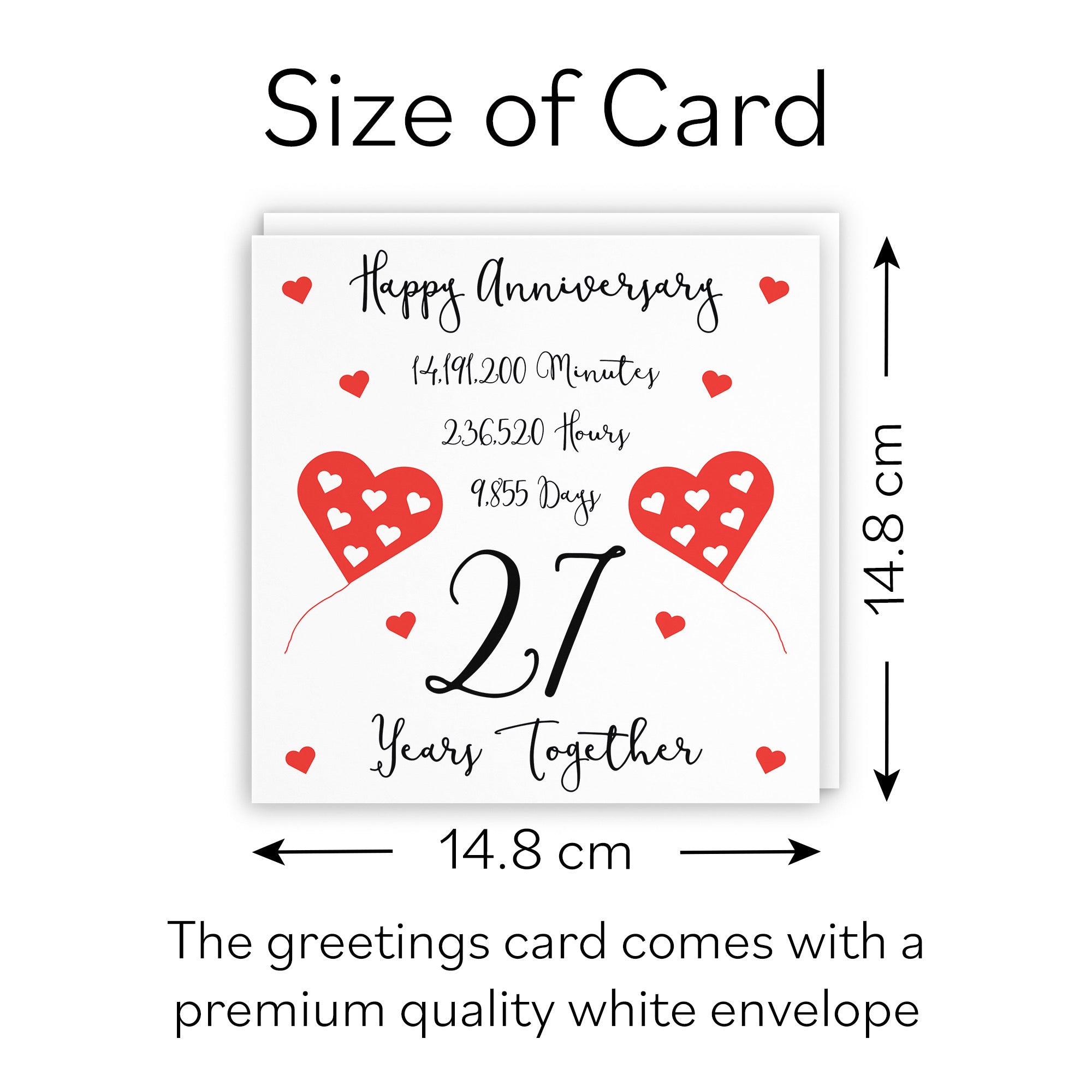 27th Anniversary Card Timeless - Default Title (B098FG9JHT)