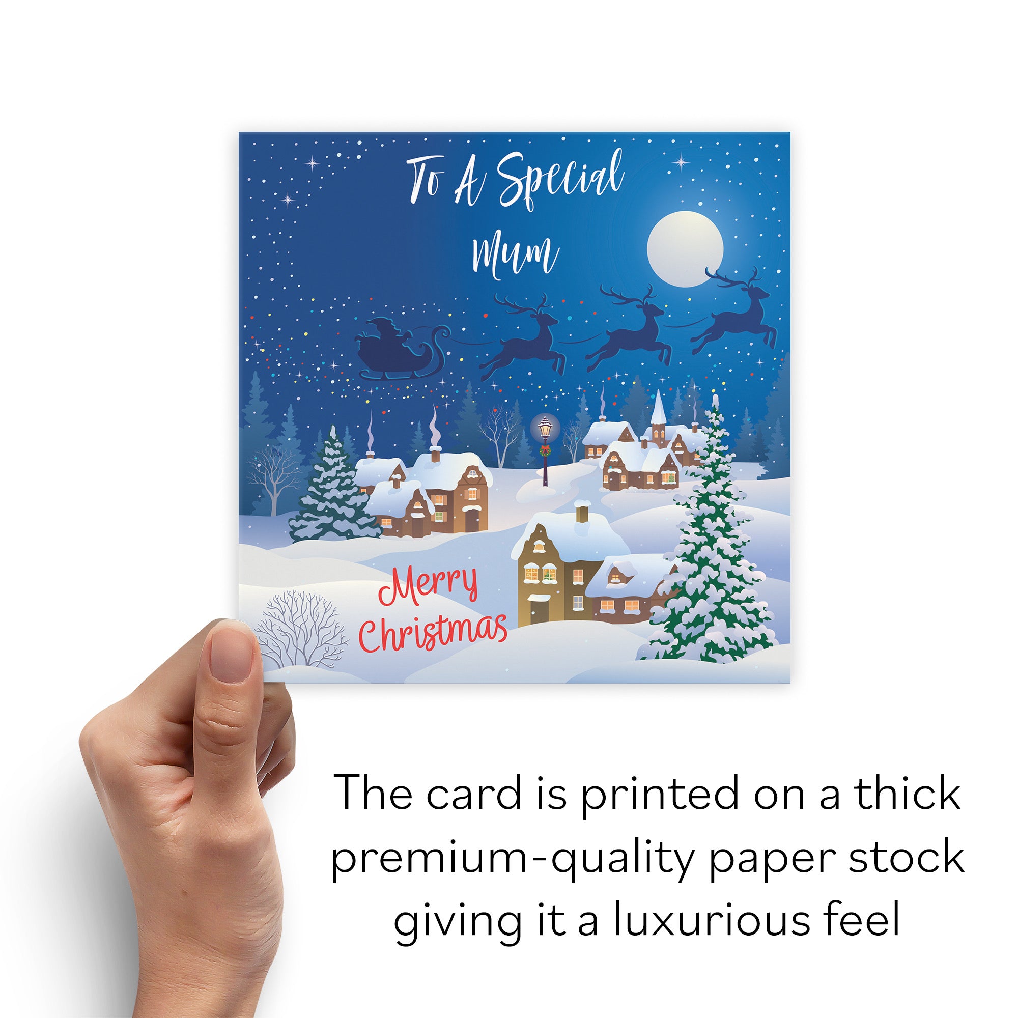 Mum Winter Wonderland Christmas Card - Default Title (B09K7TB342)