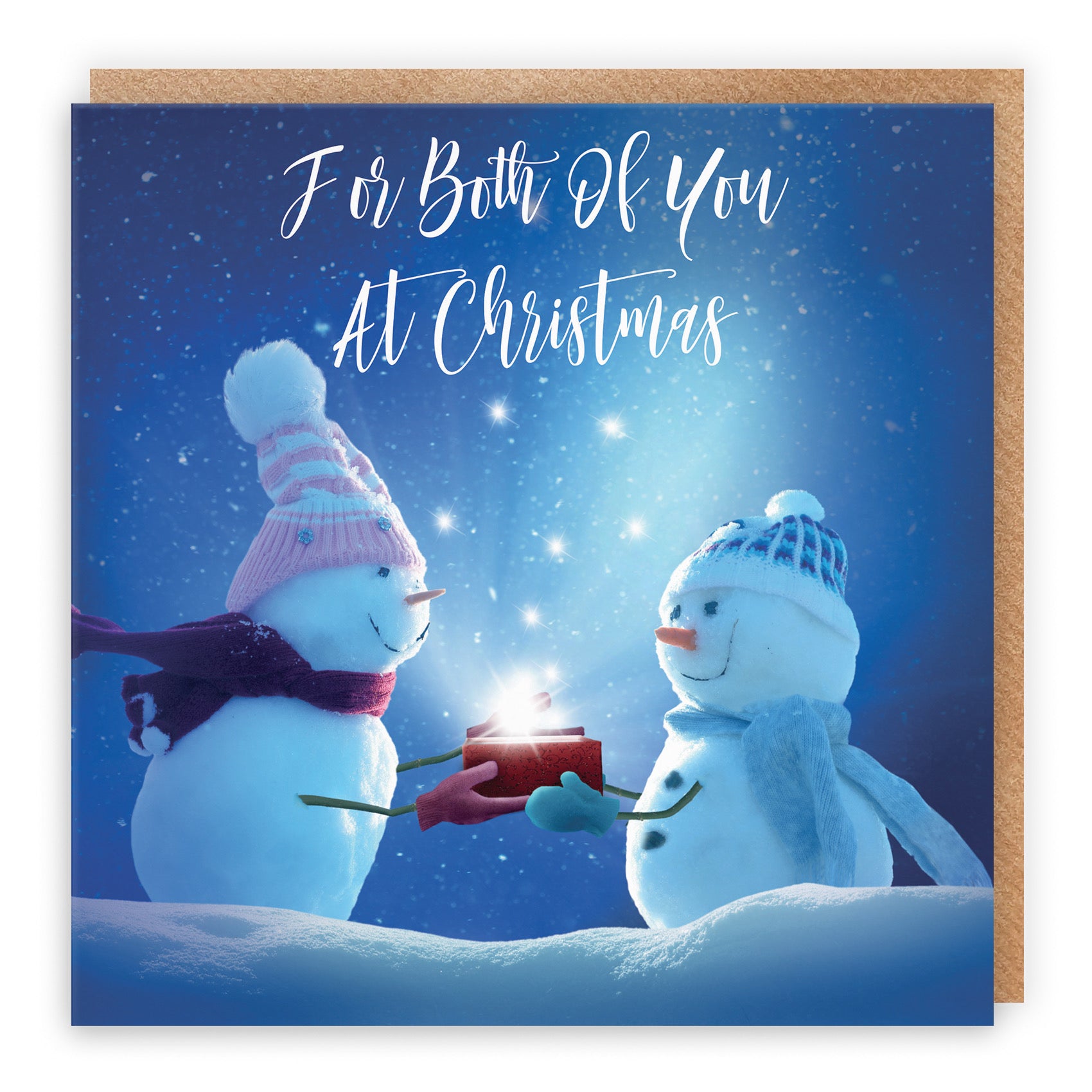 For Both Of You Starry Night Christmas Card - Default Title (B09K7TCHFF)