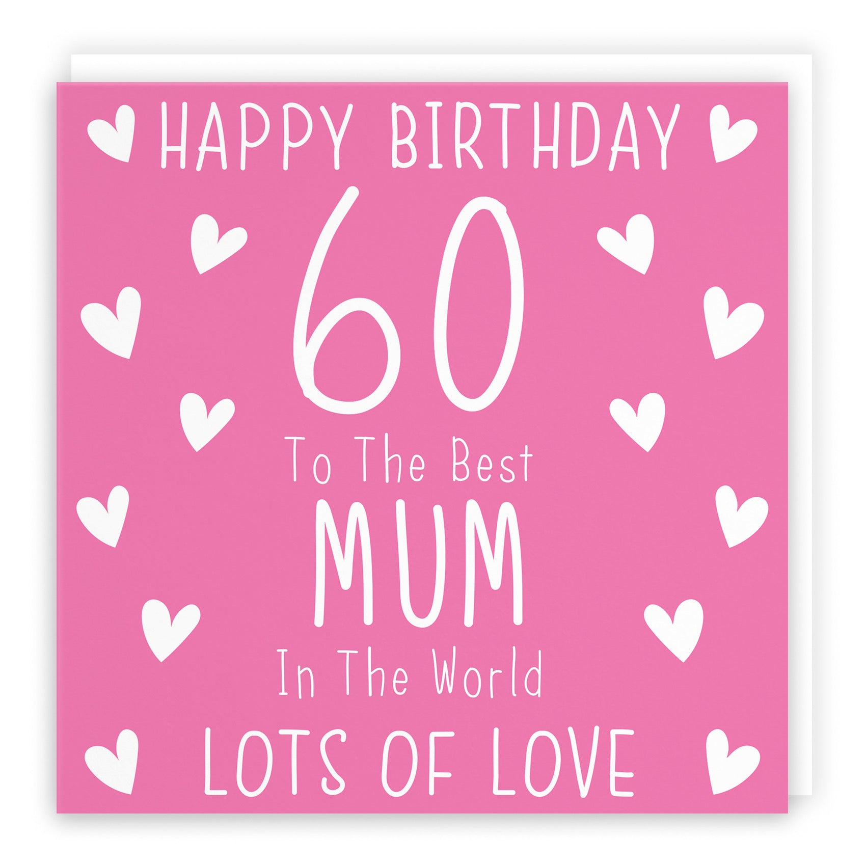 60th Mum Birthday Card Iconic - Default Title (B09Q75Z185)