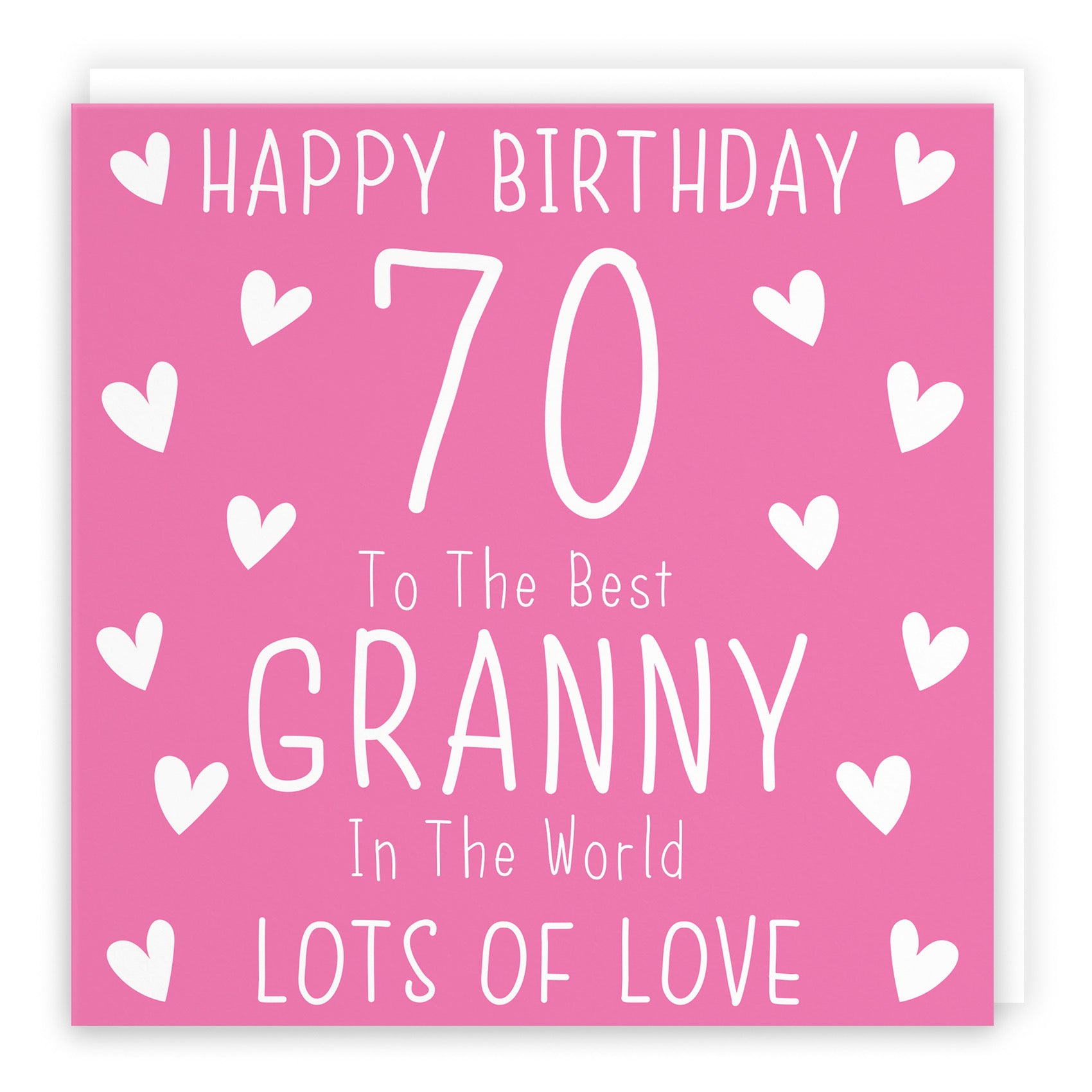 70th Granny Birthday Card Iconic - Default Title (B09Q77JRQ9)