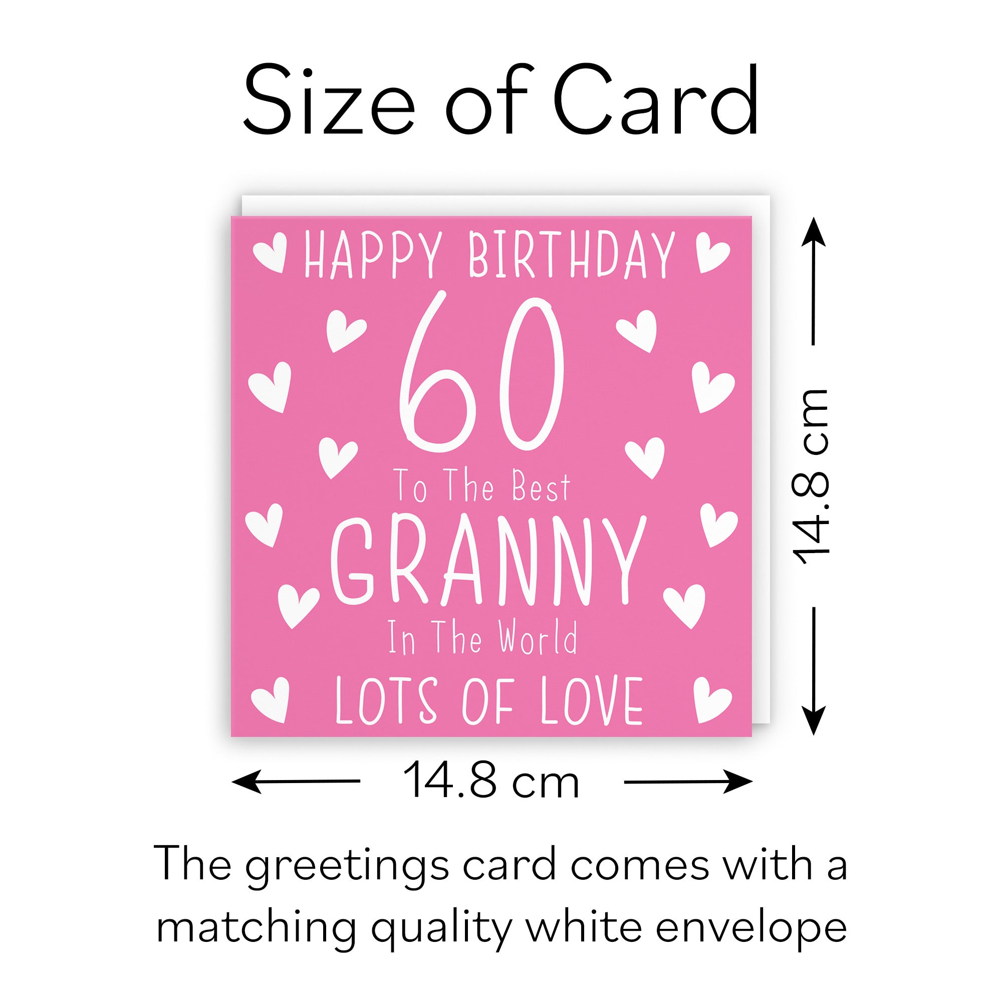 60th Granny Birthday Card Iconic - Default Title (B09Q77VC9V)