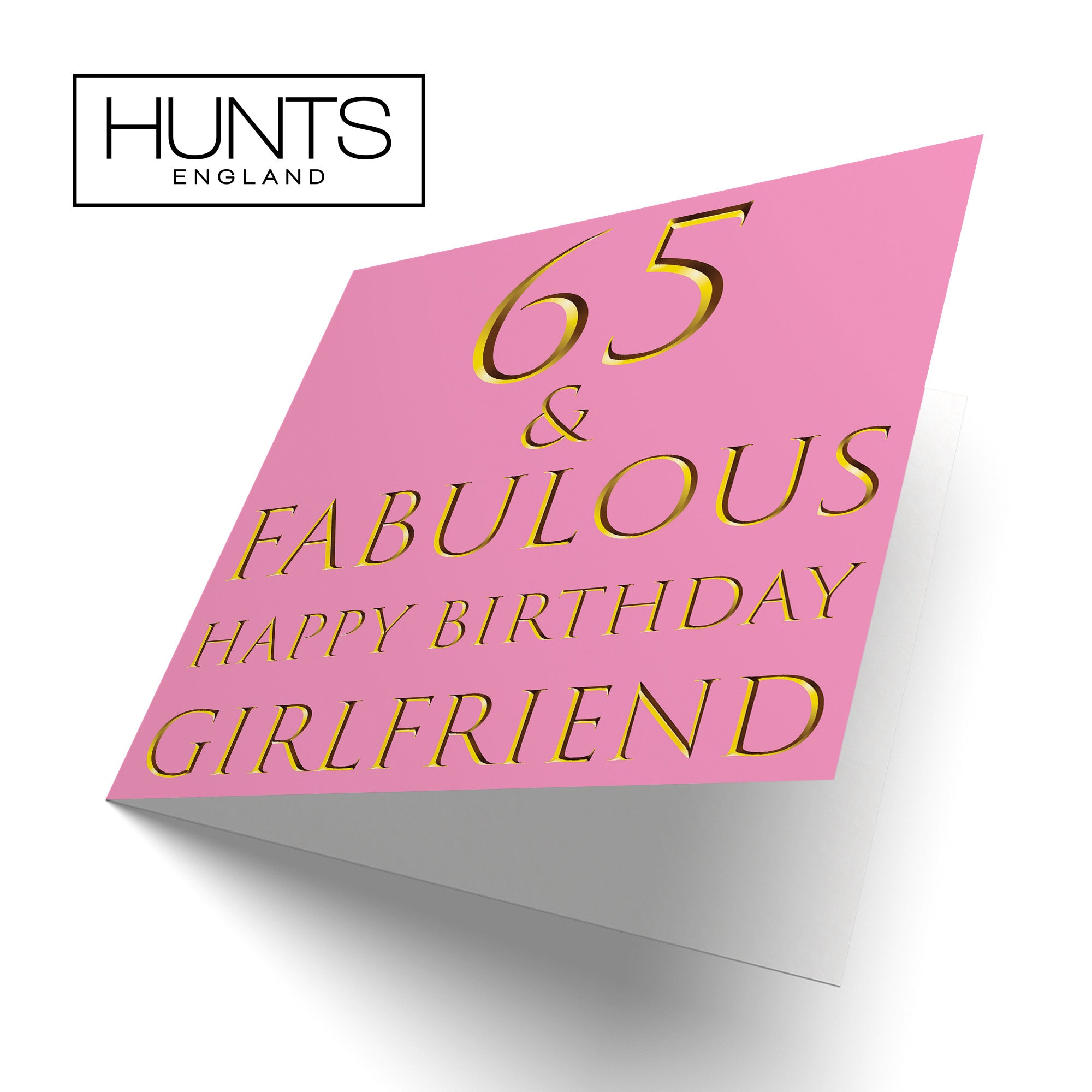 65th Girlfriend Birthday Card Fabulous - Default Title (B09Q7BW3KL)