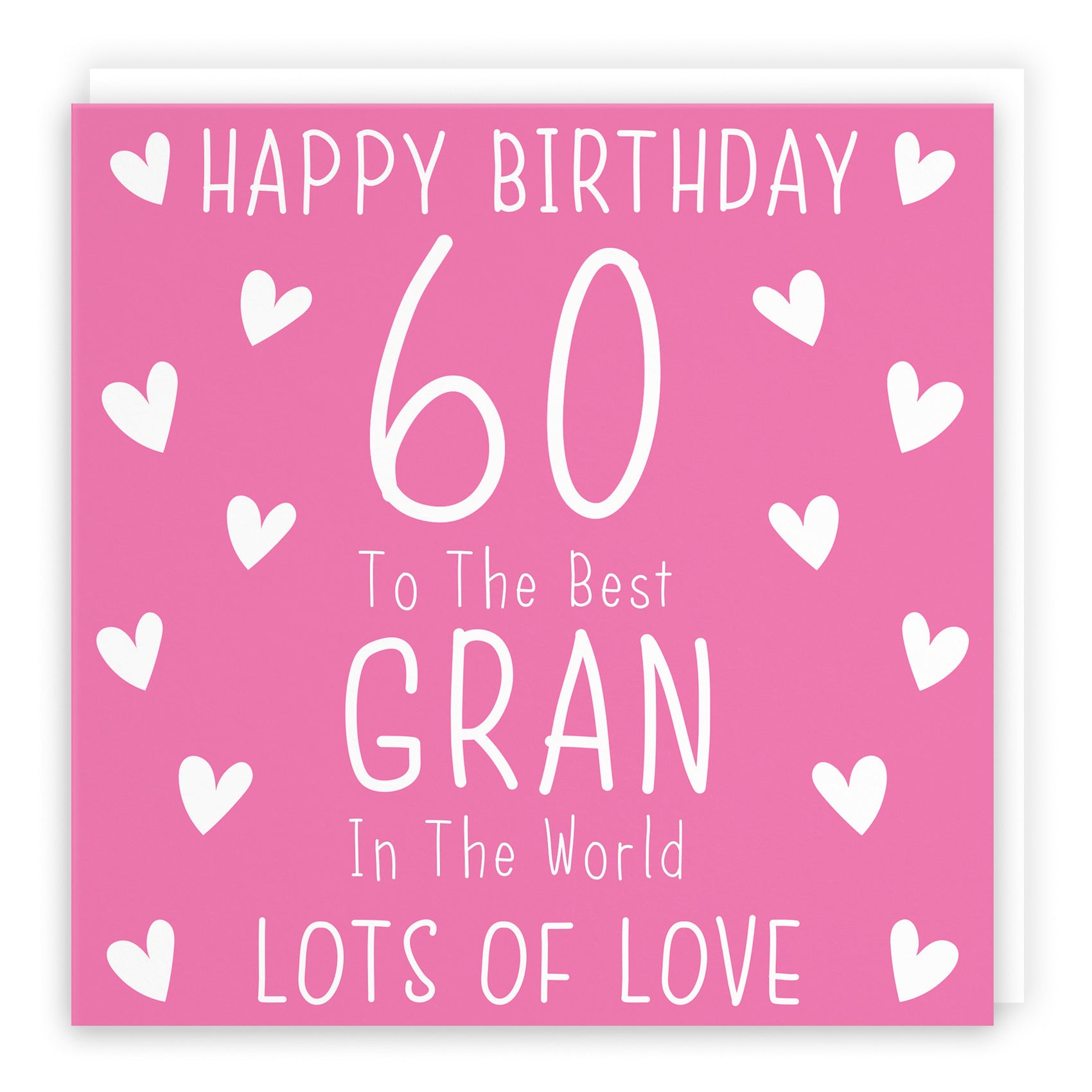 60th Gran Birthday Card Iconic - Default Title (B09Q7C1QHJ)