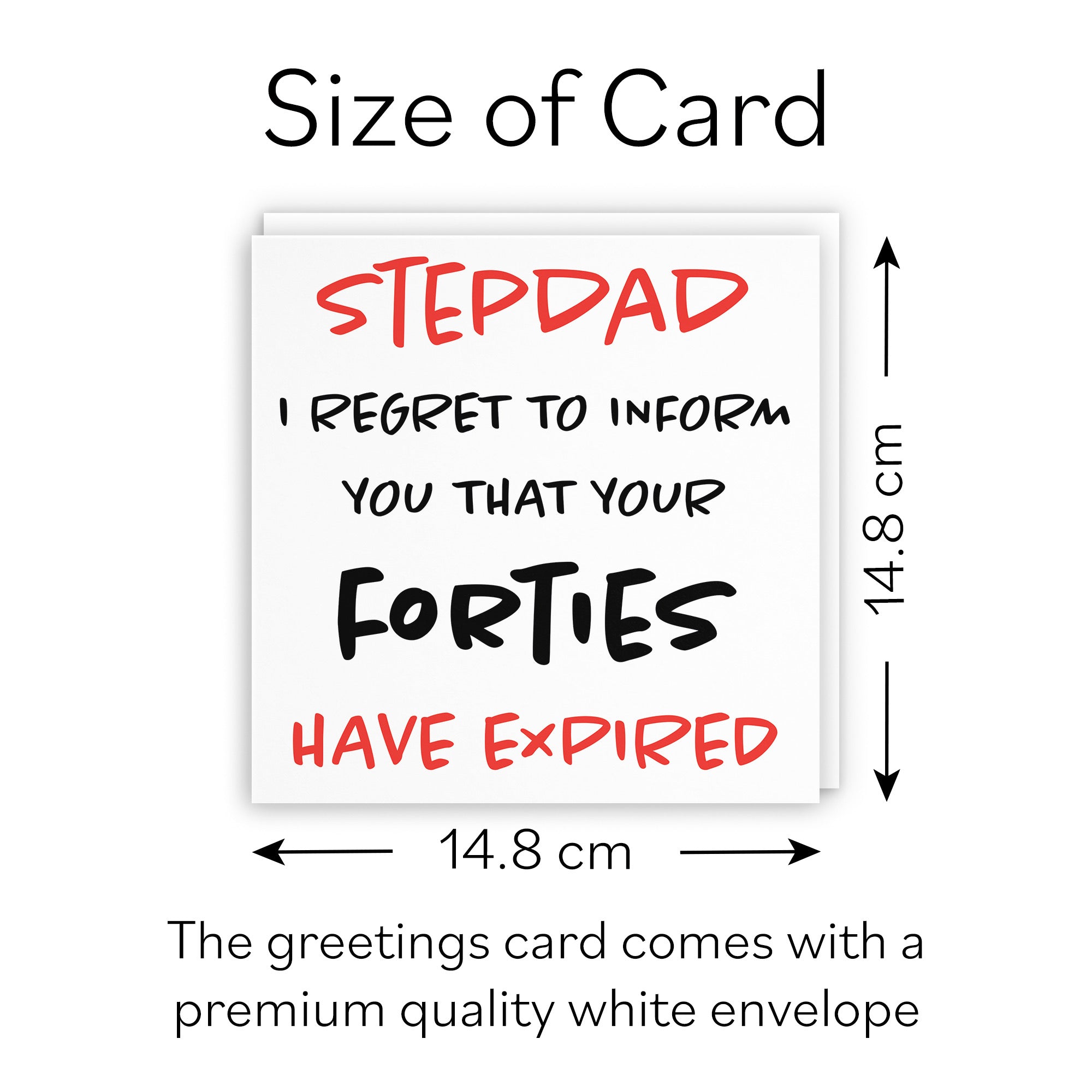 50th Stepdad Birthday Card Retro - Default Title (B09Q7DZK8W)